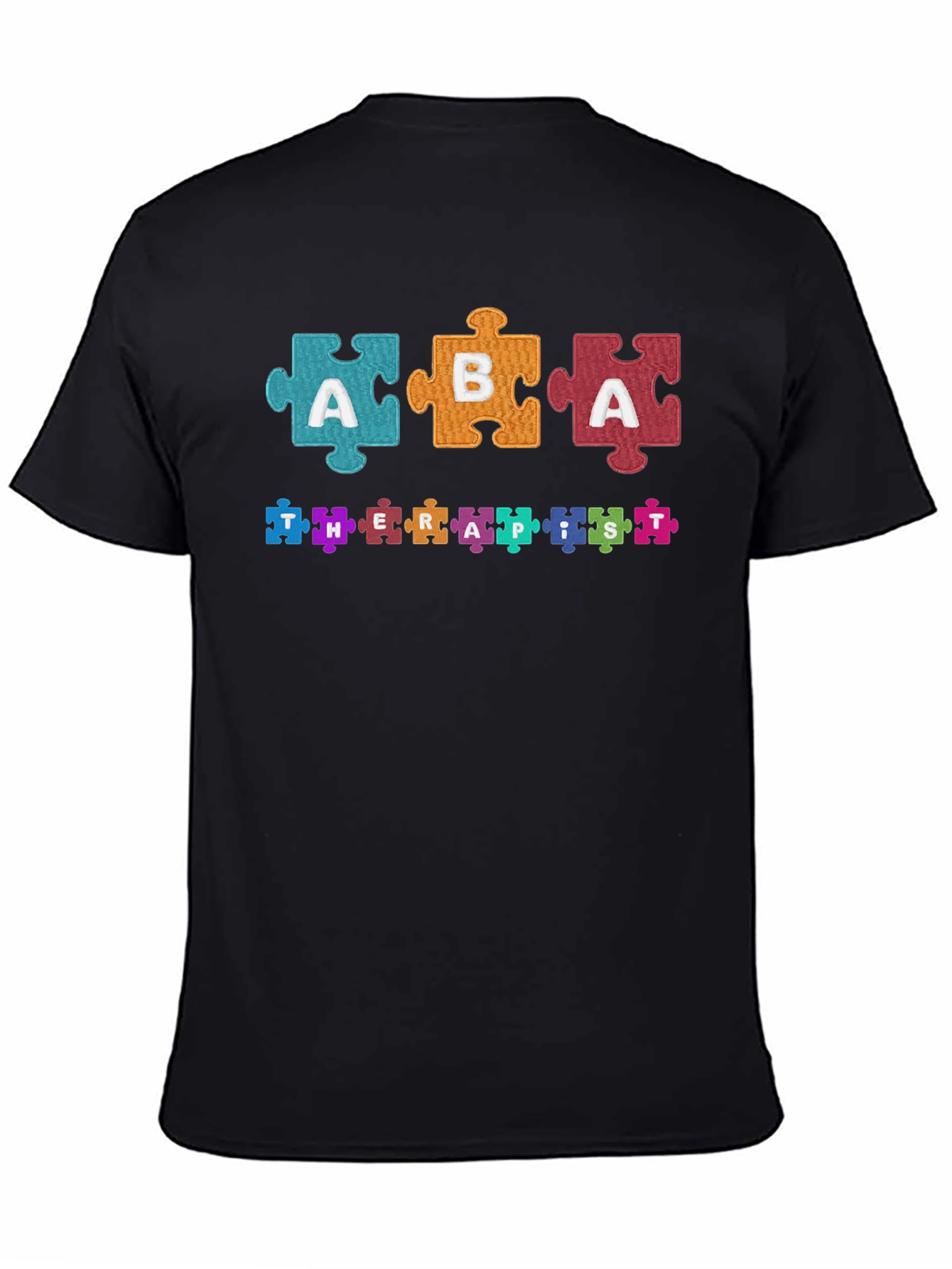 ABA Therapist Puzzle Piece T-Shirt