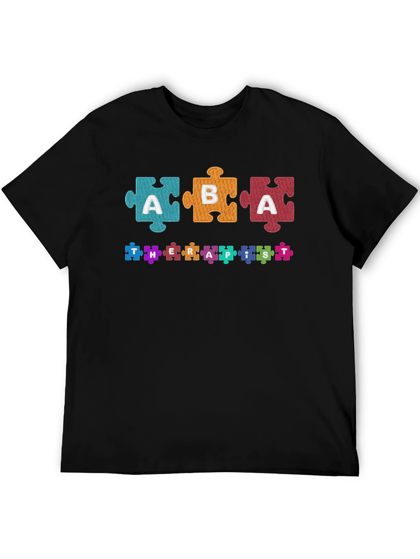 ABA Therapist Puzzle Piece T-Shirt