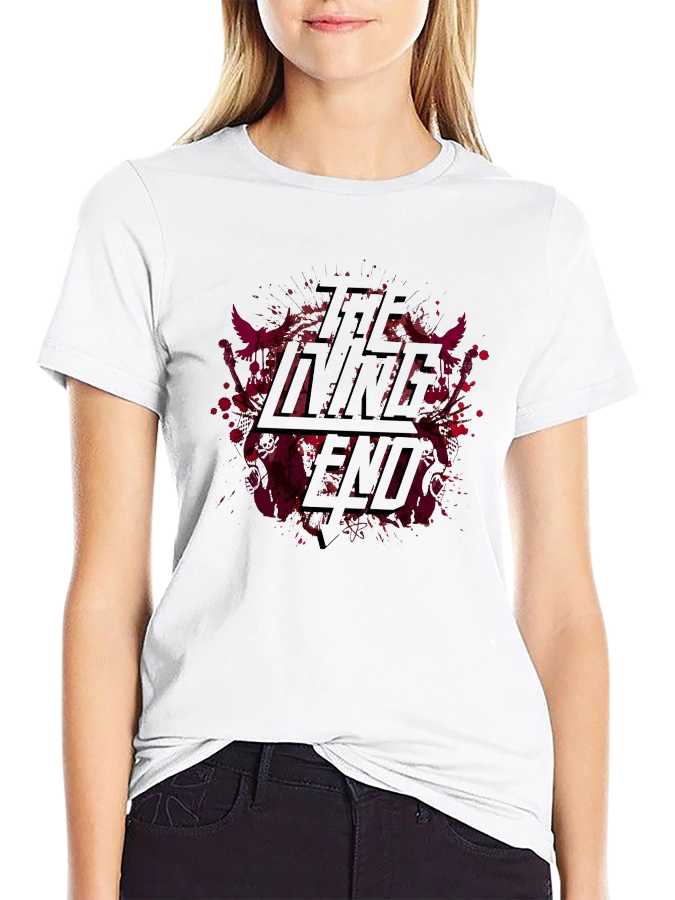The Living End Graphic Black T-Shirt