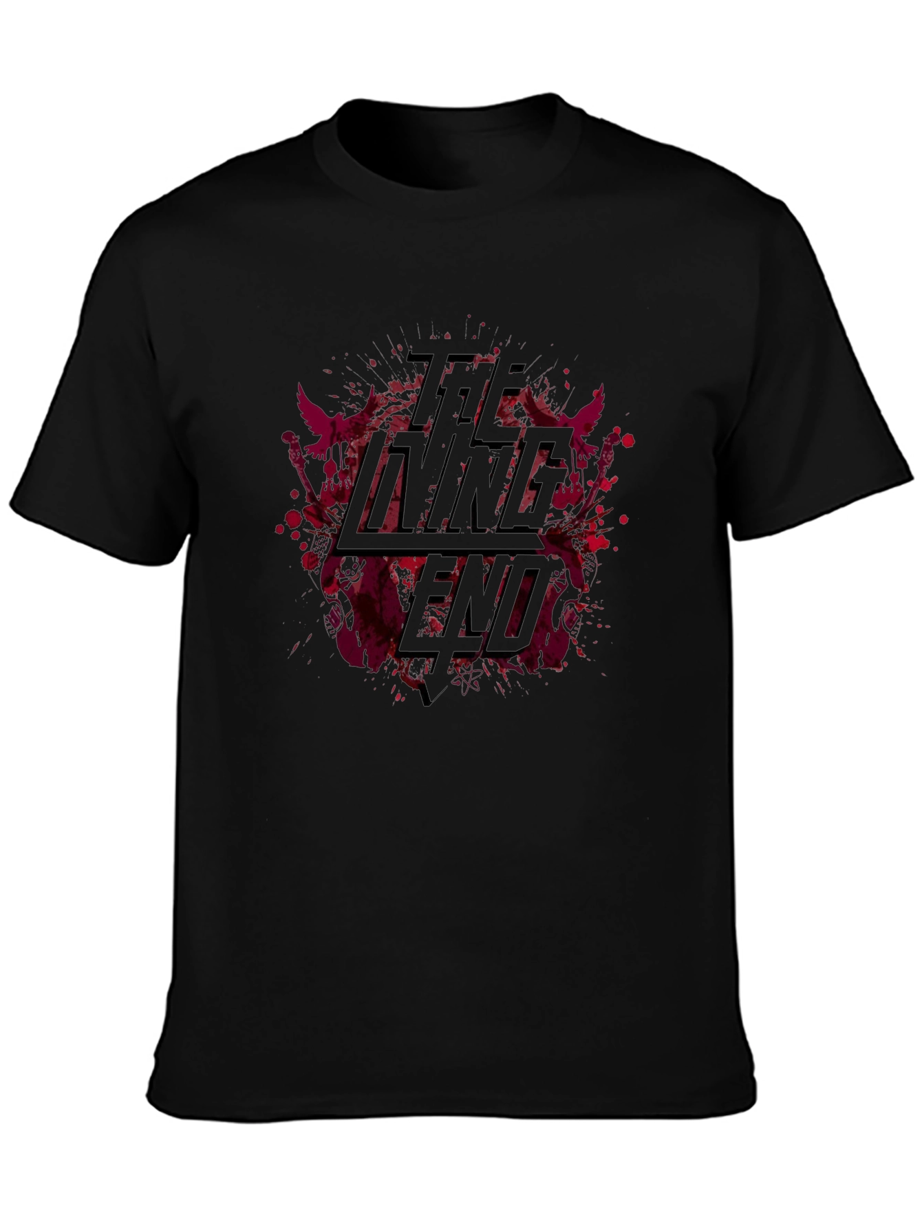 The Living End Graphic Black T-Shirt