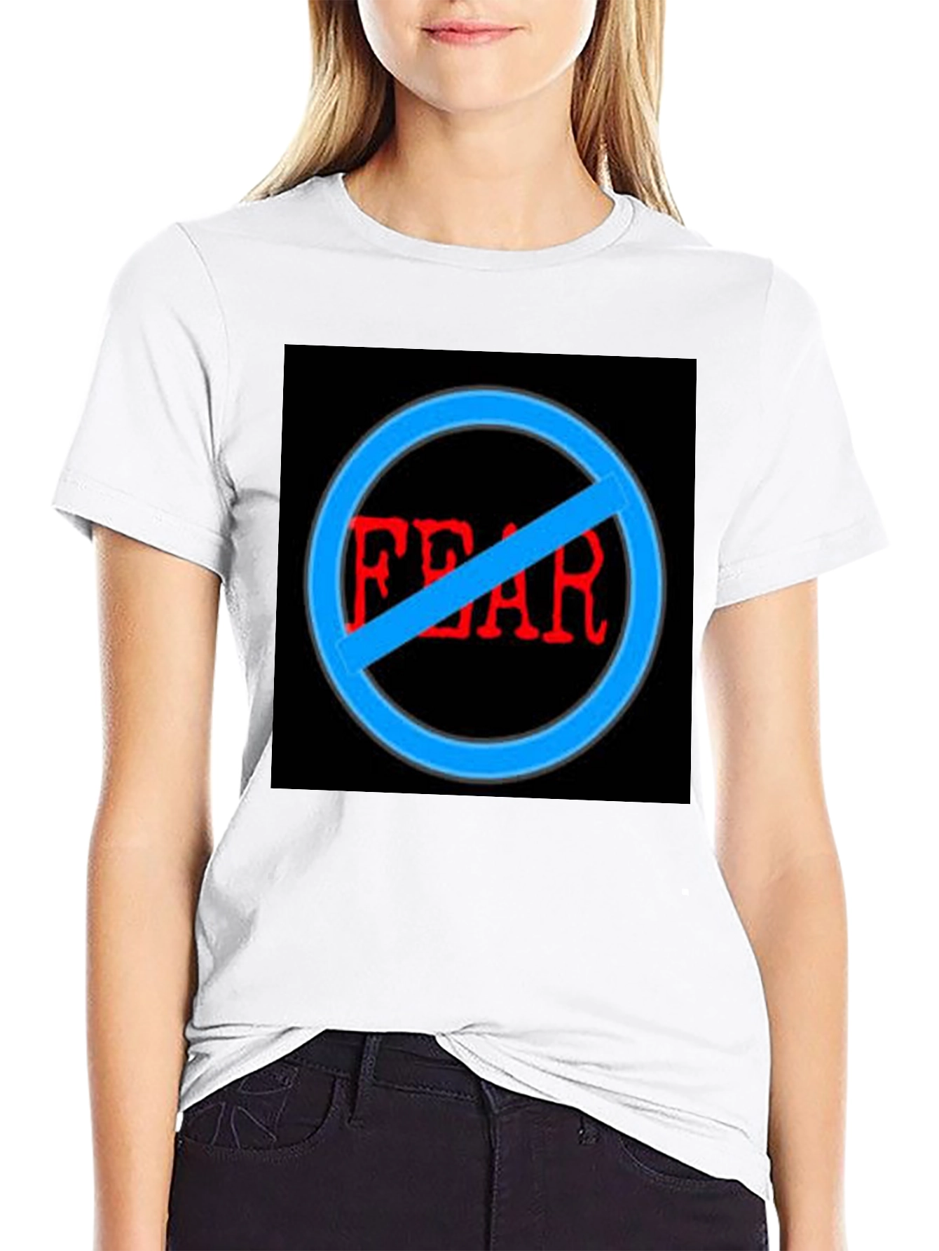 No Fear Graphic Black T-Shirt