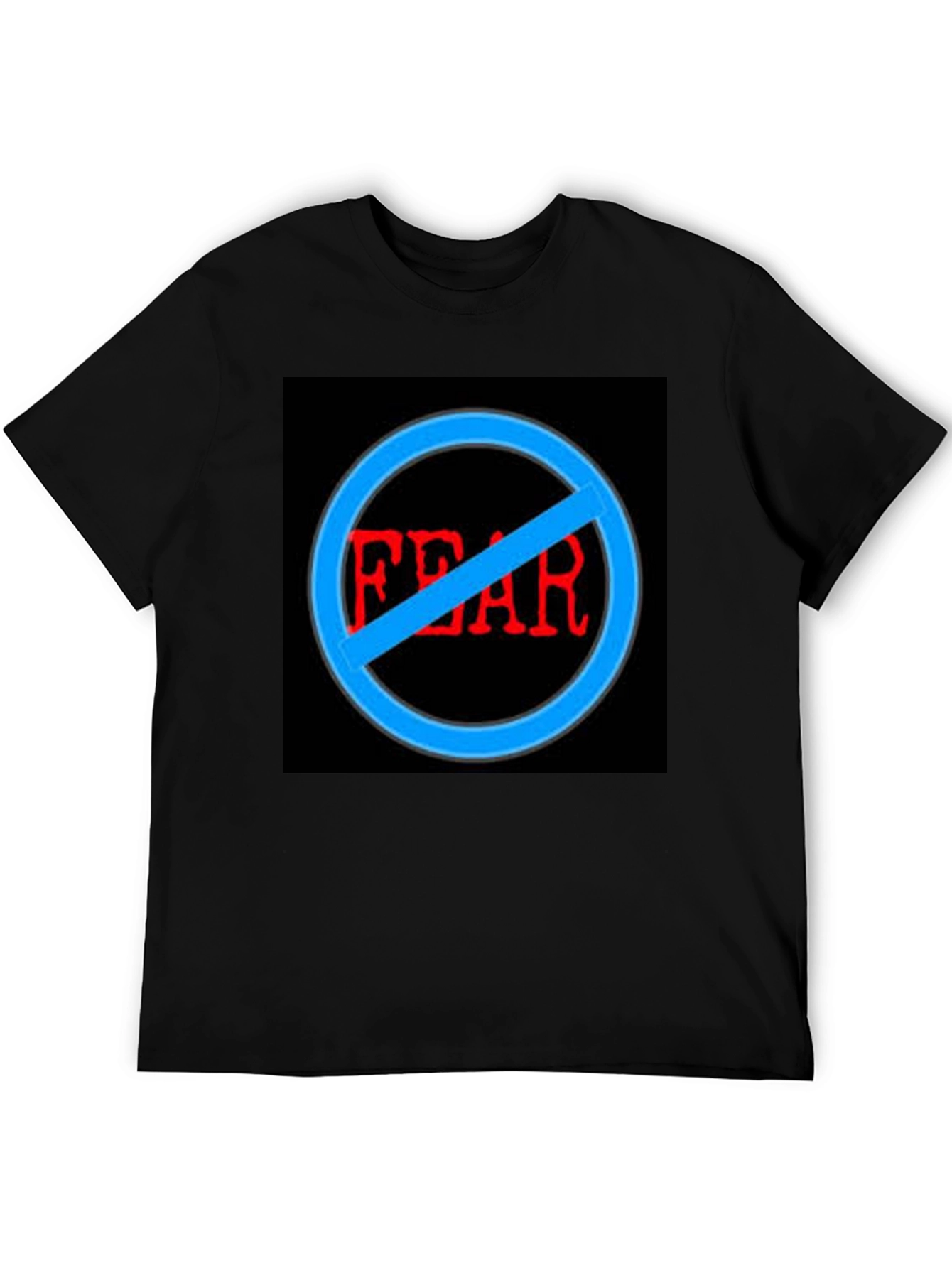 No Fear Graphic Black T-Shirt