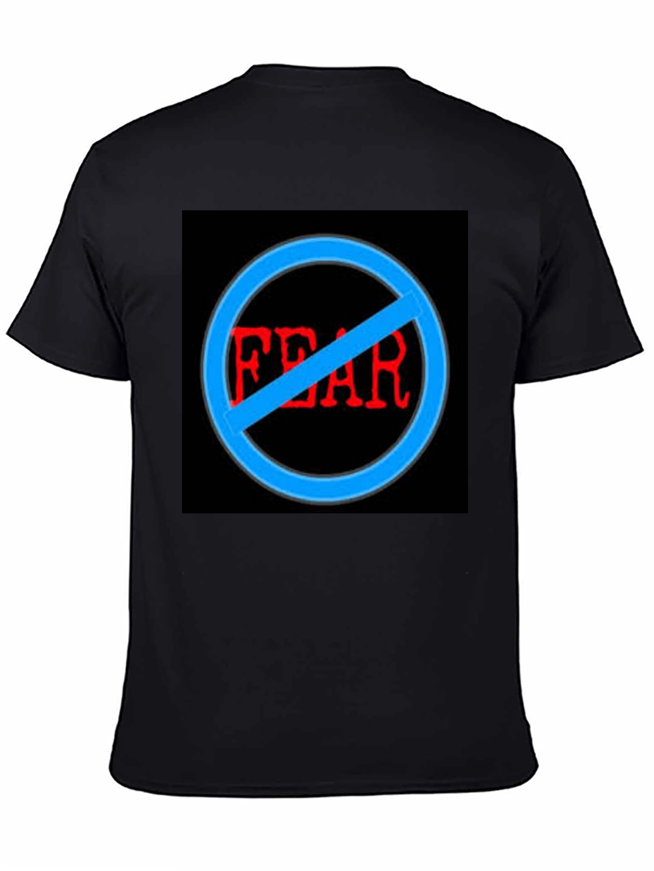 No Fear Graphic Black T-Shirt