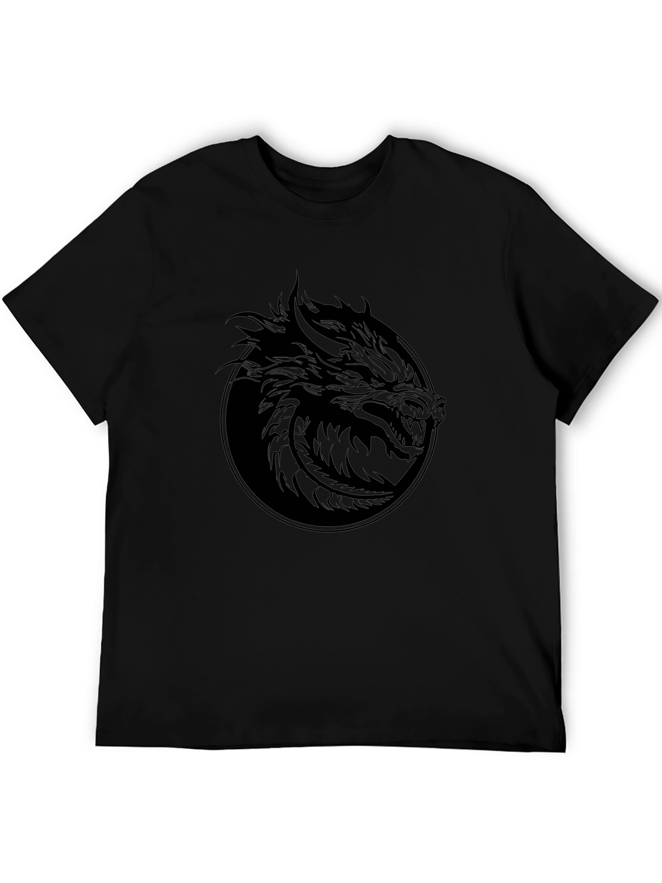 Black Dragon Graphic Tee - Mens