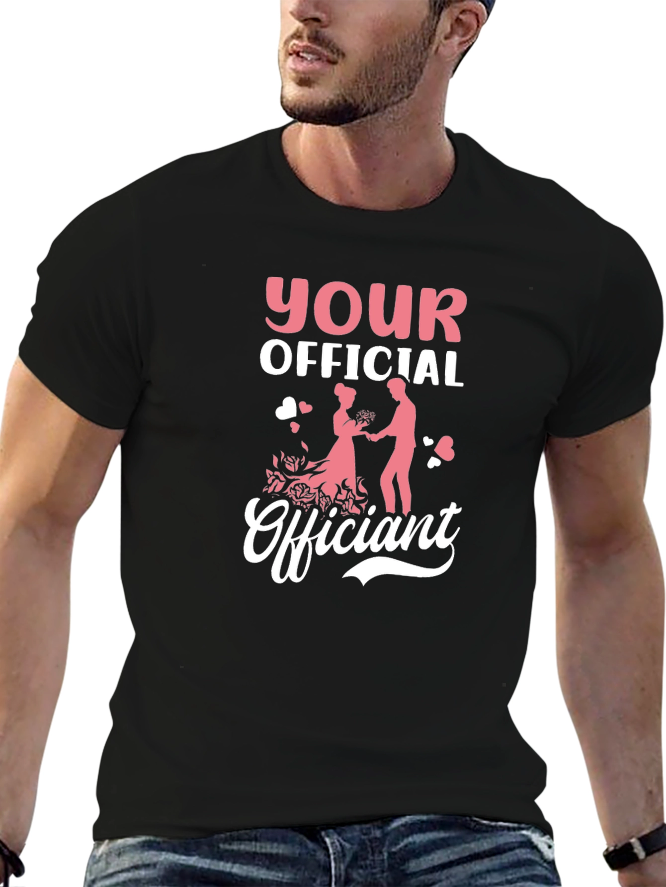 Official Officiant Wedding T-Shirt