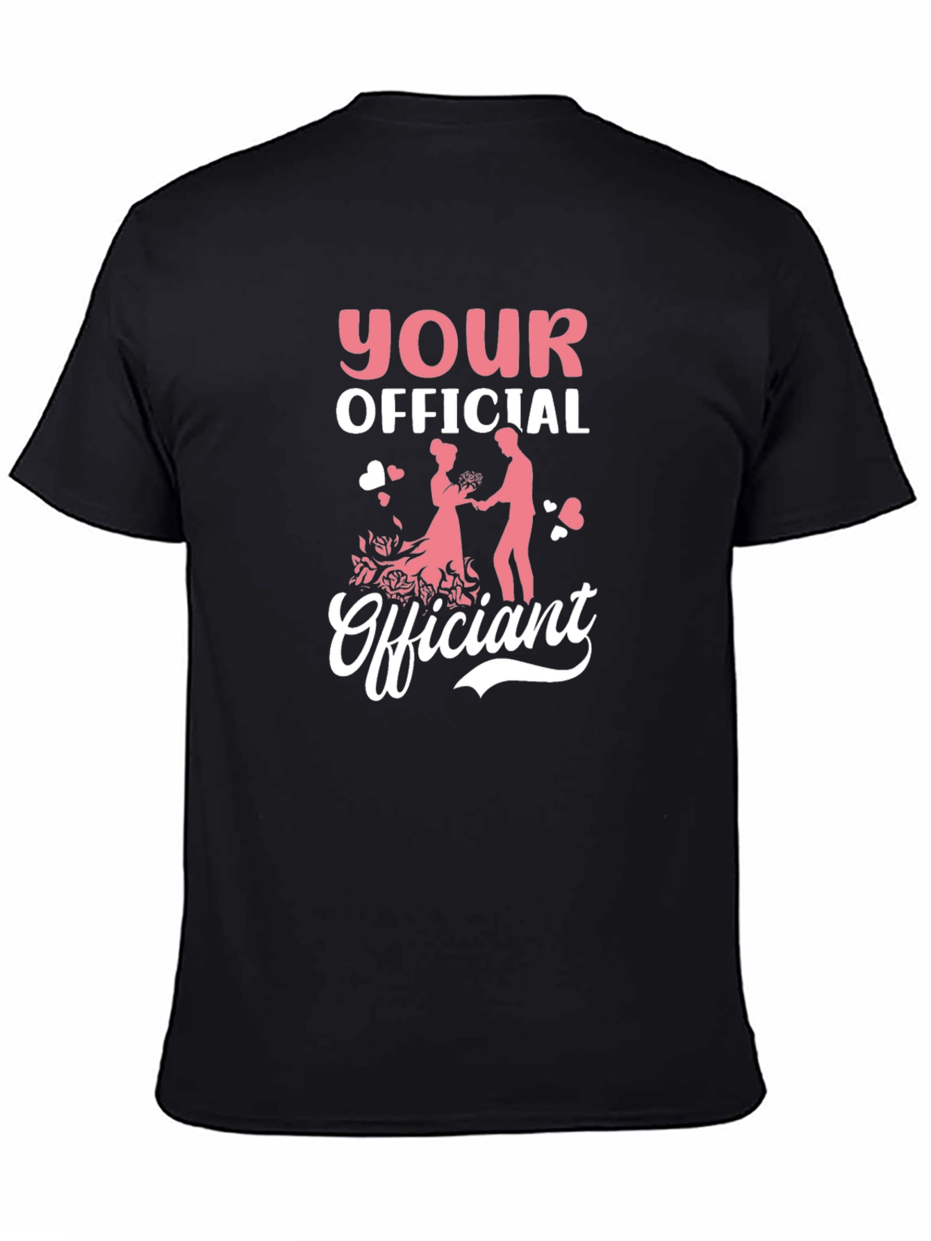 Official Officiant Wedding T-Shirt