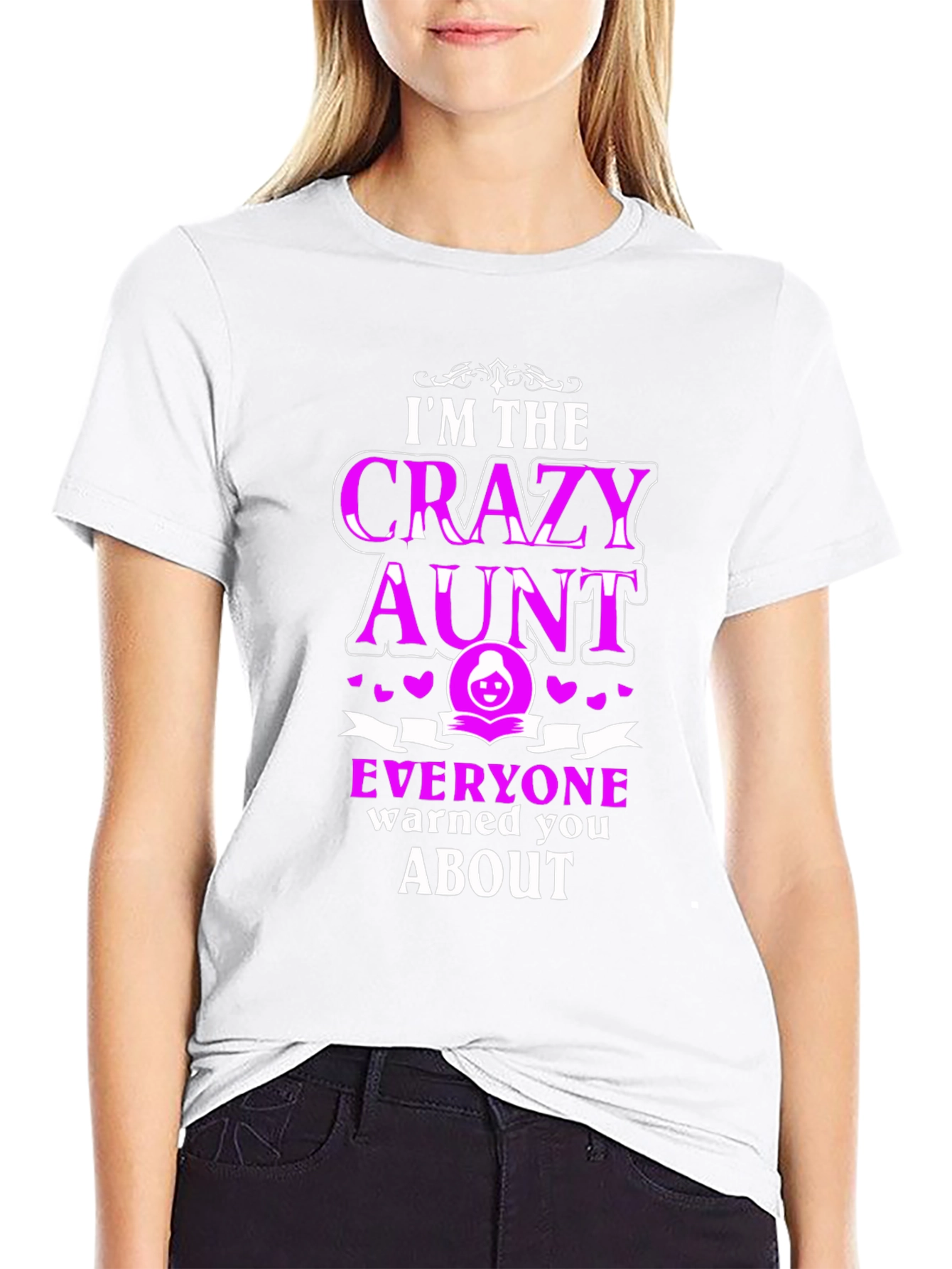 Crazy Aunt T-Shirt Fun Novelty Gift