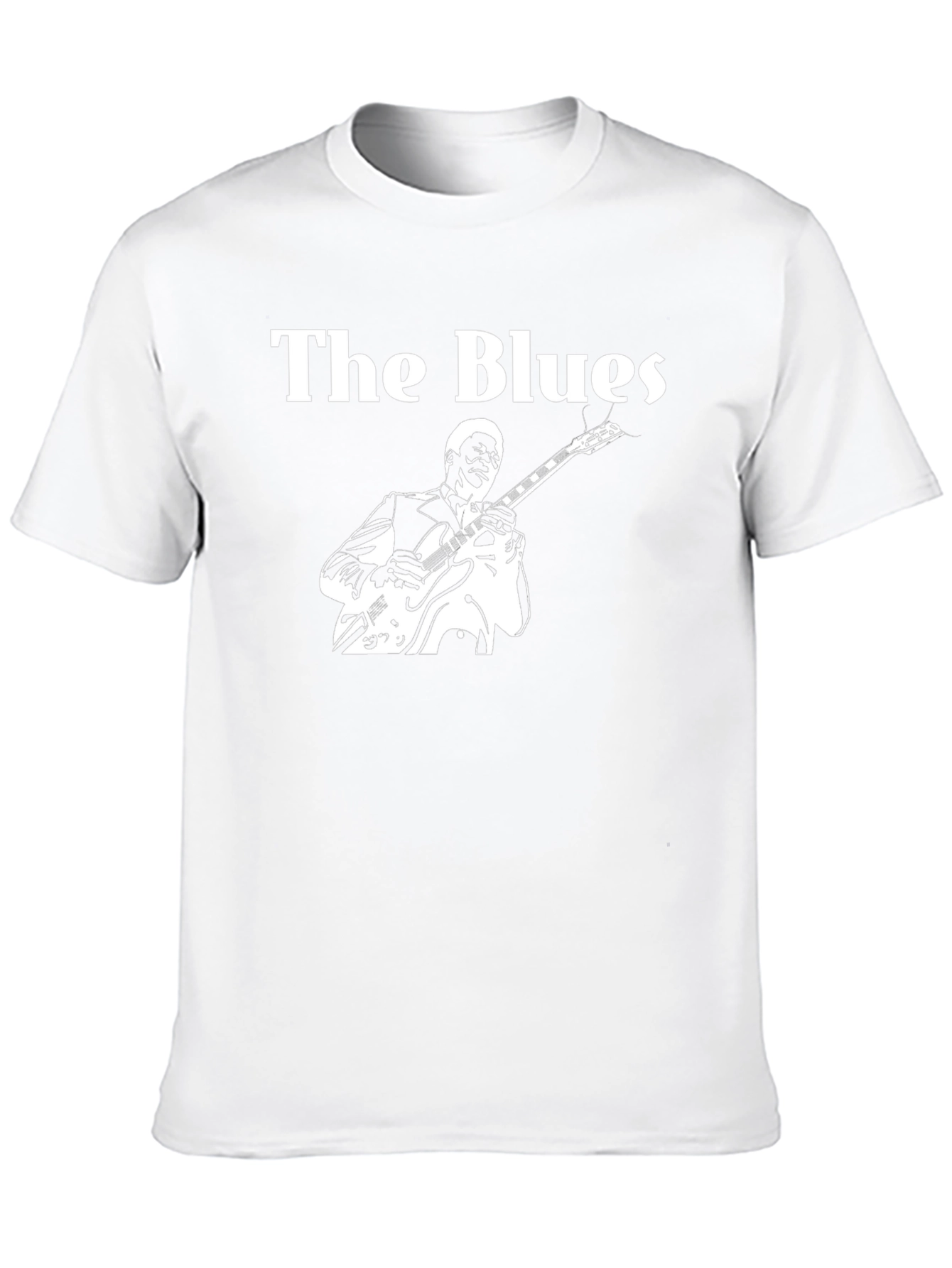 The Blues Guitarist T-Shirt - Classic Music Tee