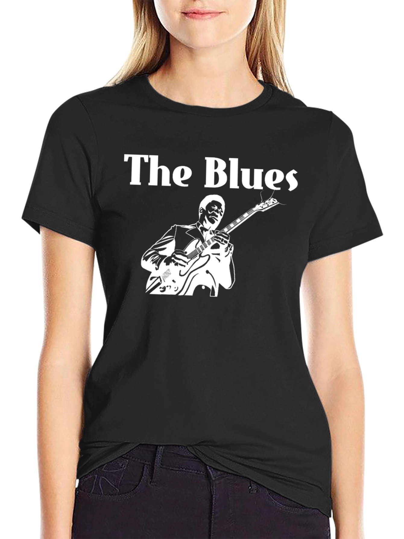 The Blues Guitarist T-Shirt - Classic Music Tee