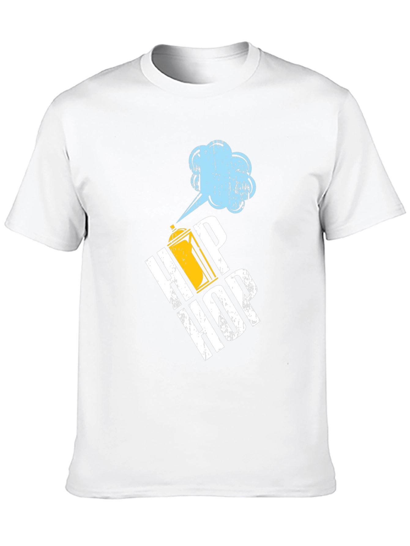 Hip Hop Spray Paint T-Shirt - Urban Style