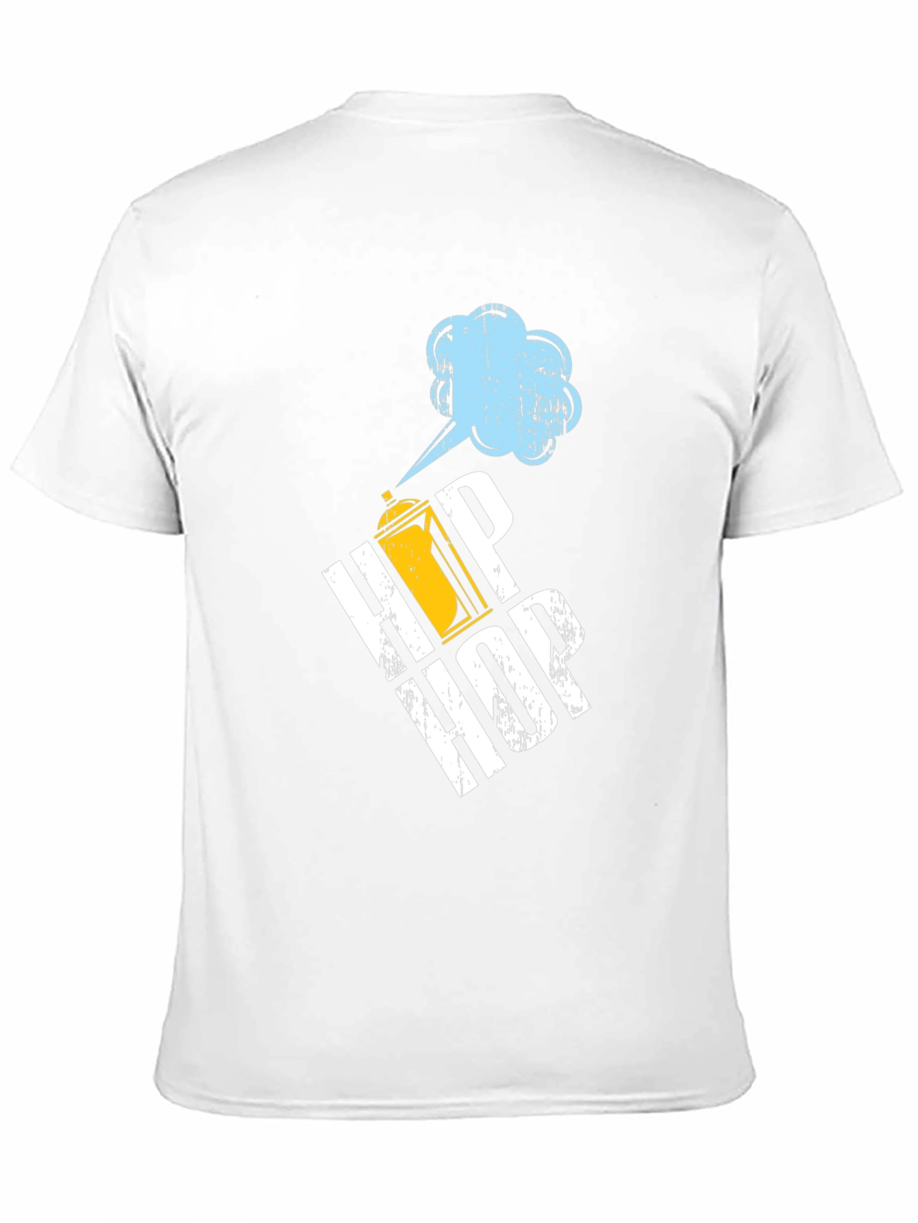 Hip Hop Spray Paint T-Shirt - Urban Style