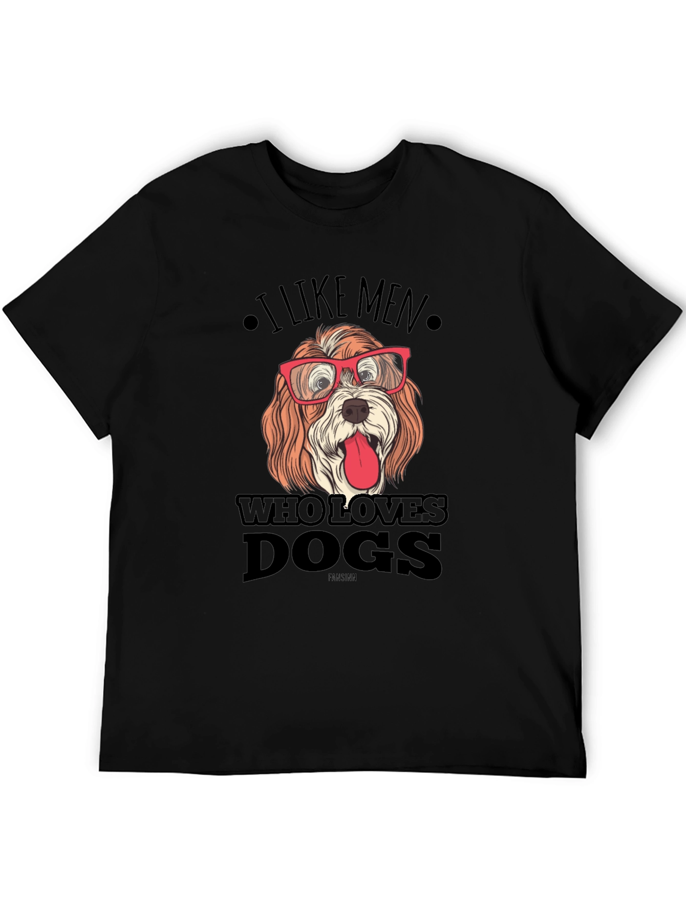 I Like Men Who Love Dogs Graphic Tee