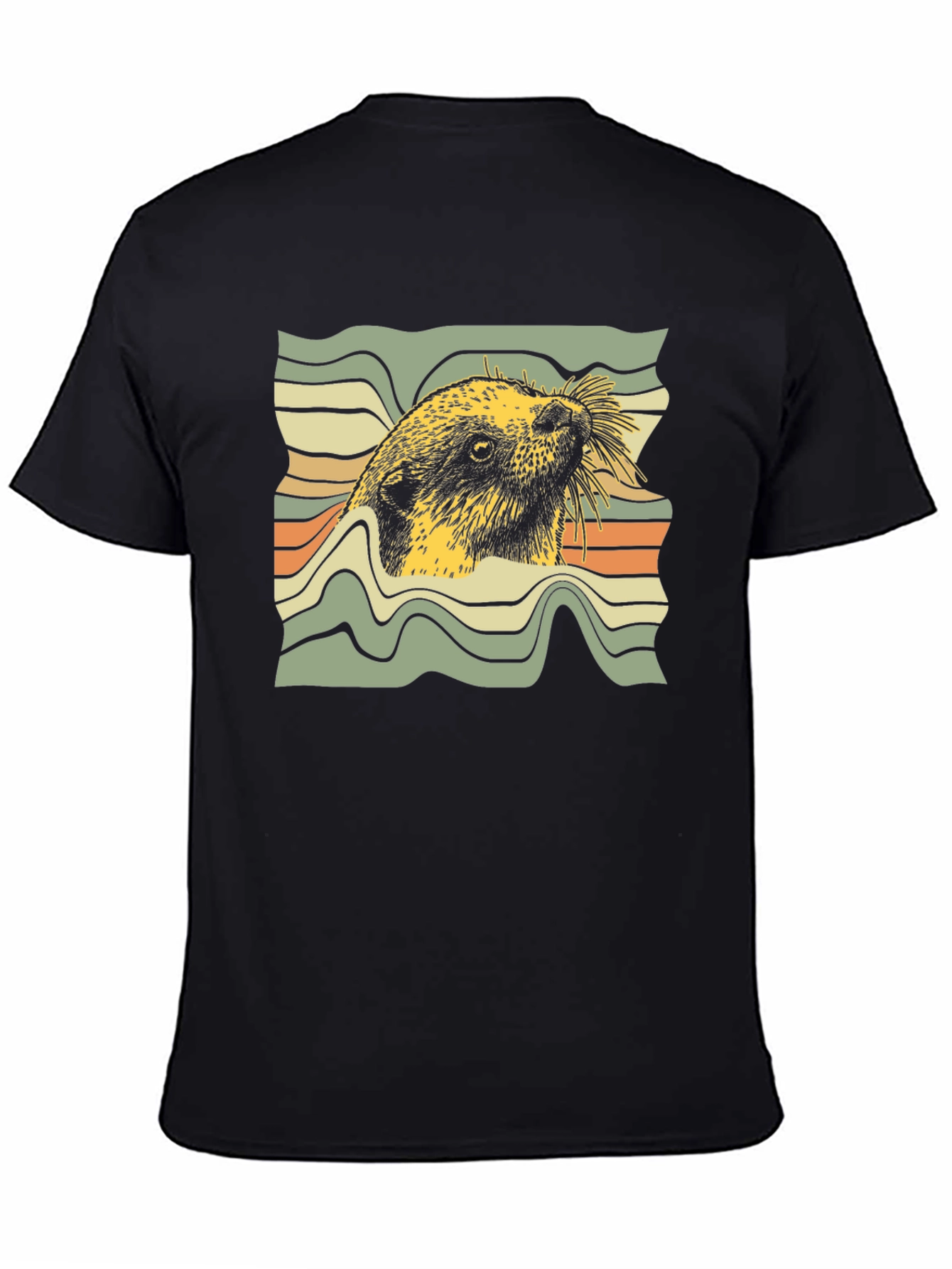 Retro Otter Graphic Tee