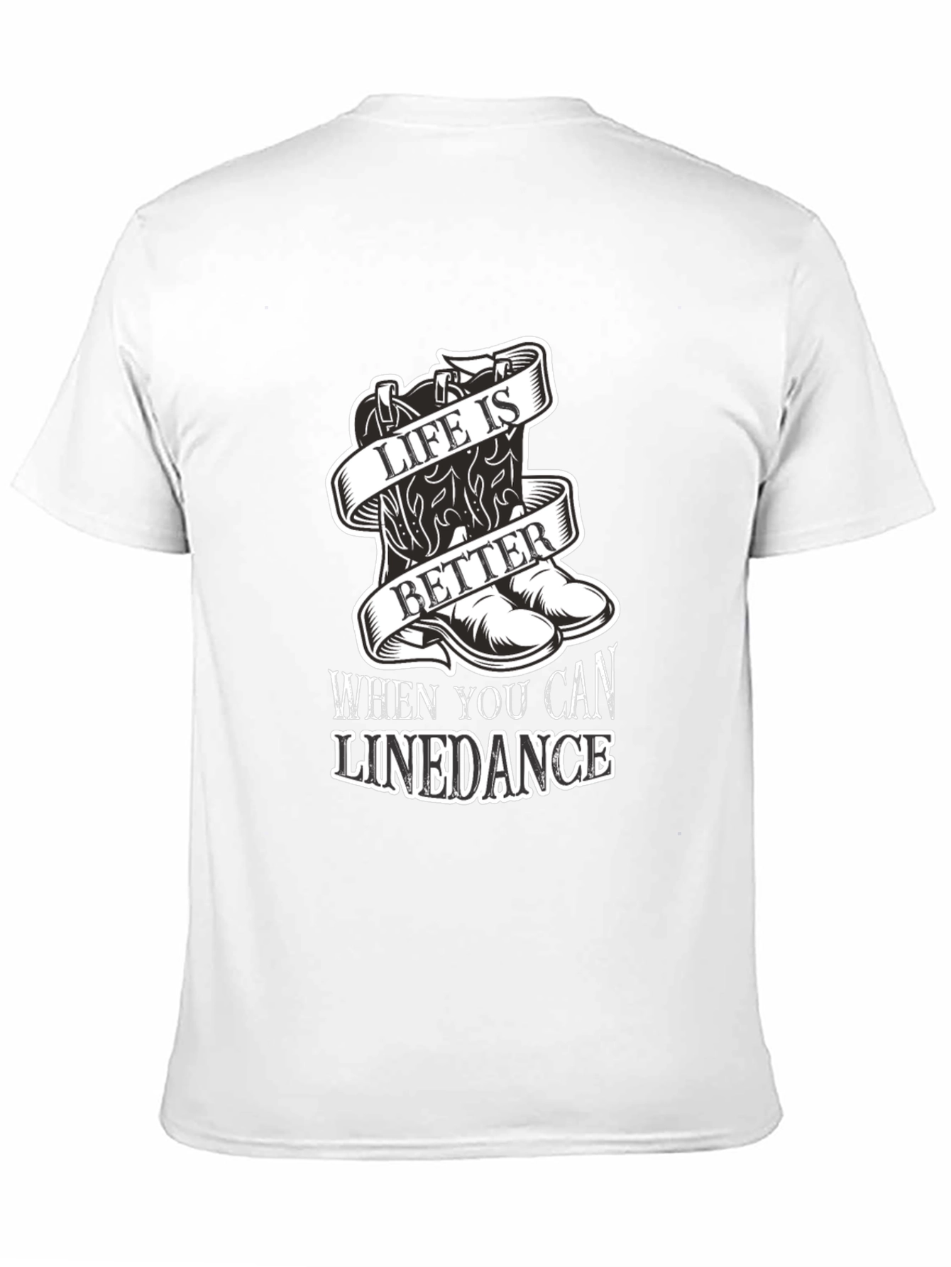 Life is Better Linedance Graphic T-Shirt
