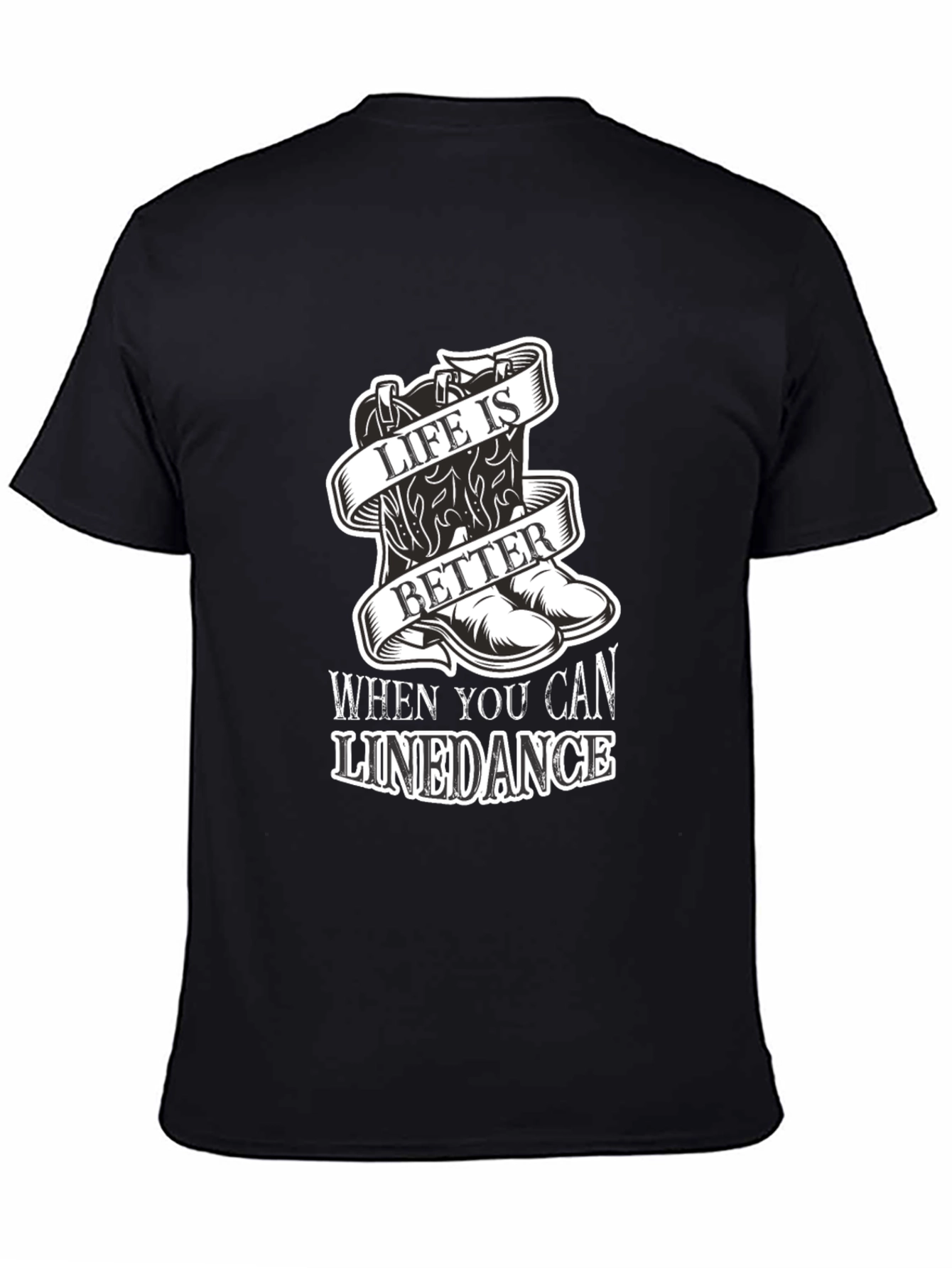 Life is Better Linedance Graphic T-Shirt