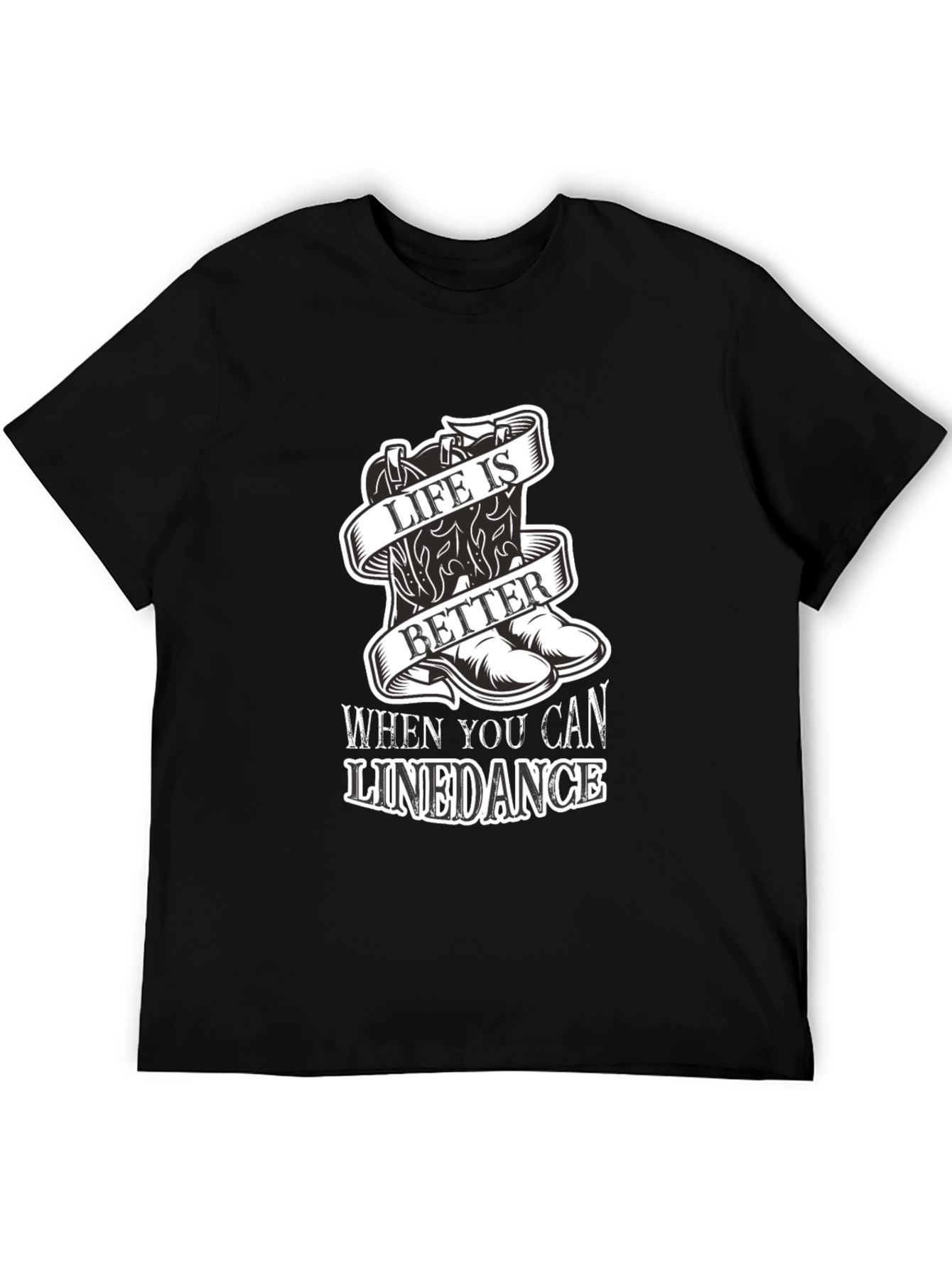 Life is Better Linedance Graphic T-Shirt