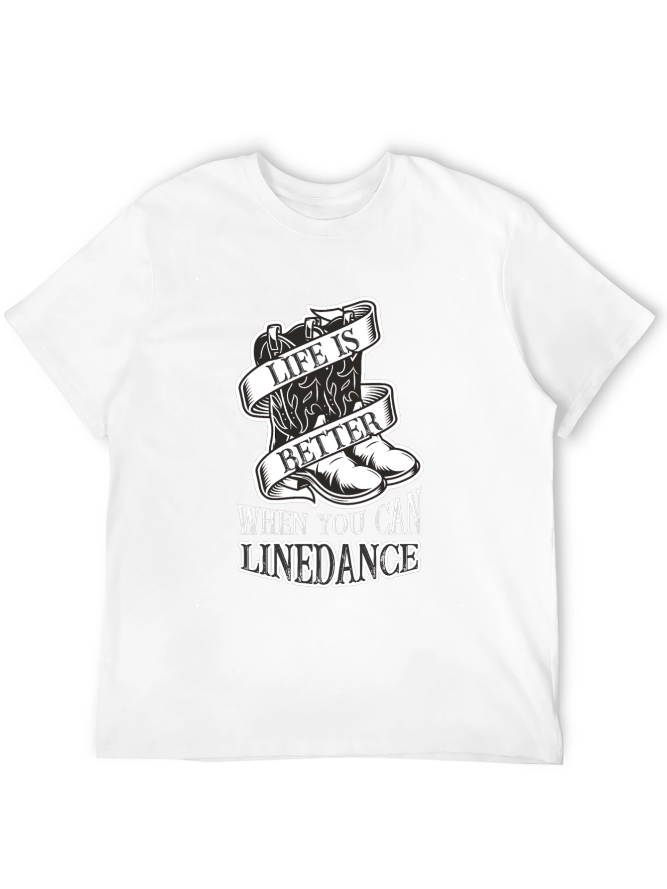 Life is Better Linedance Graphic T-Shirt