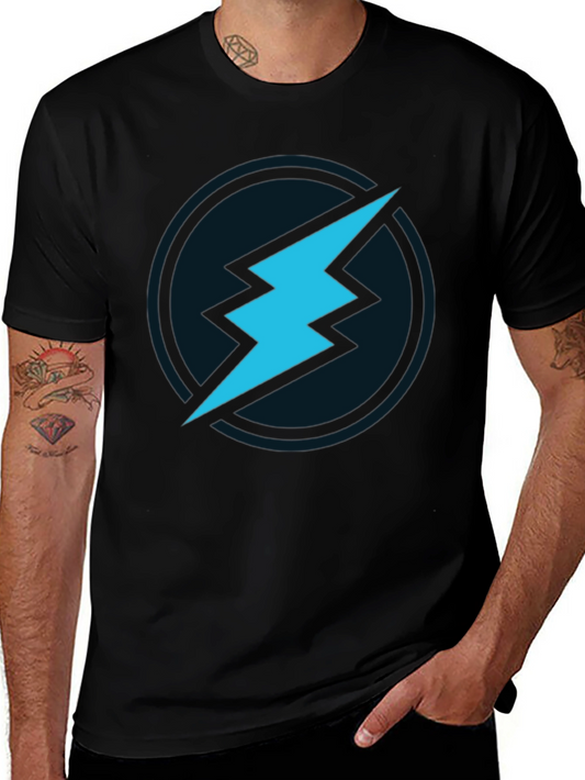 Lightning Bolt Graphic Tee - Bold Design Comfortable Fit