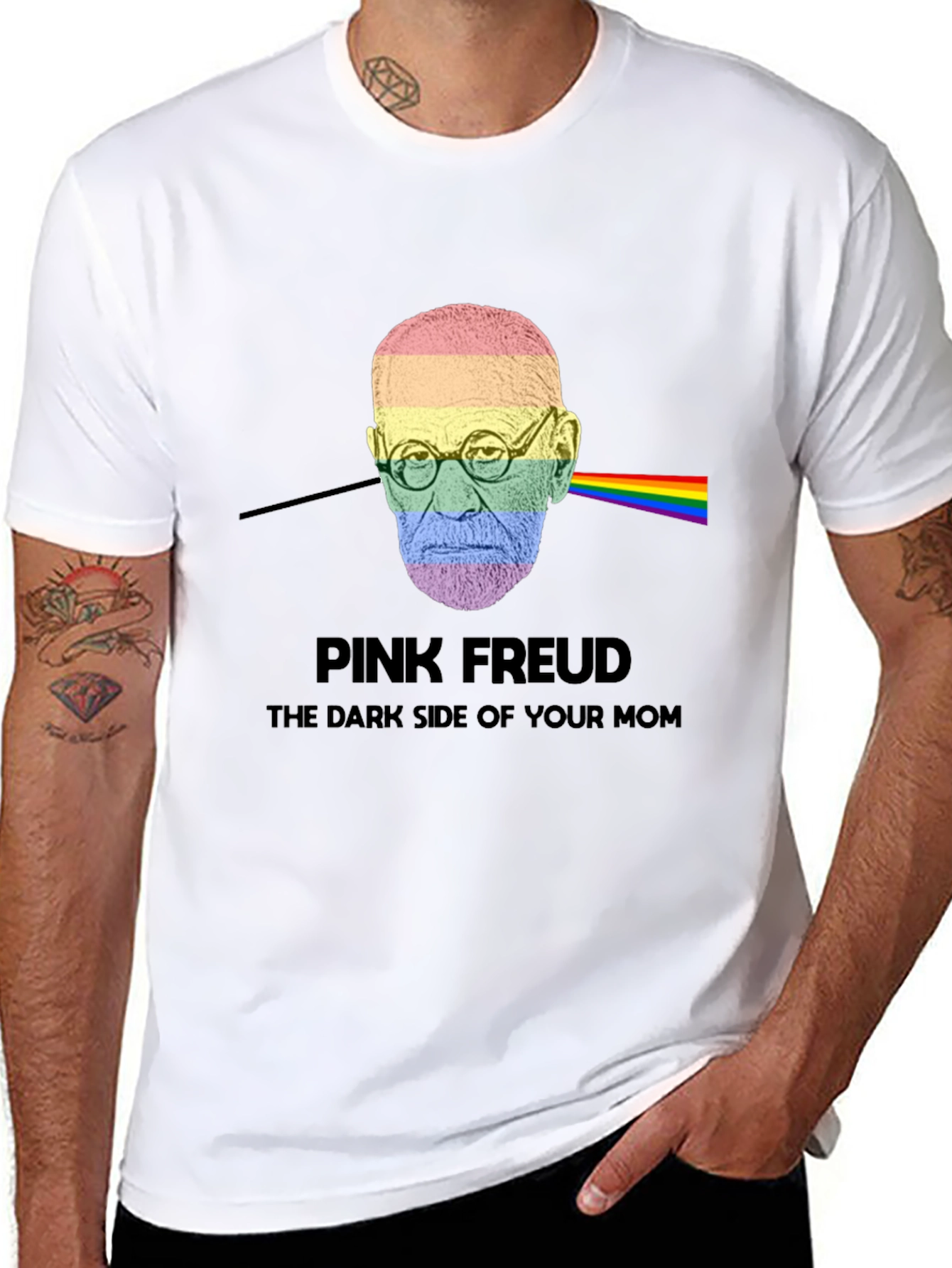 Pink Freud Dark Side T-Shirt