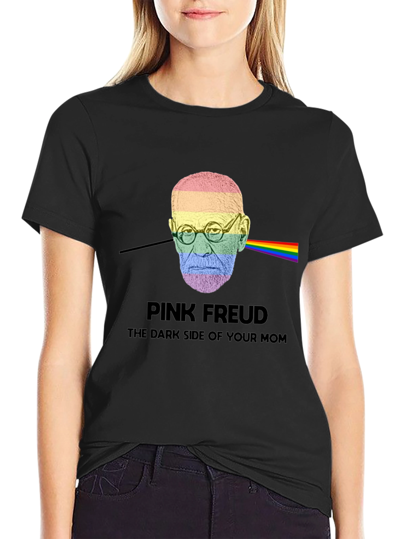 Pink Freud Dark Side T-Shirt