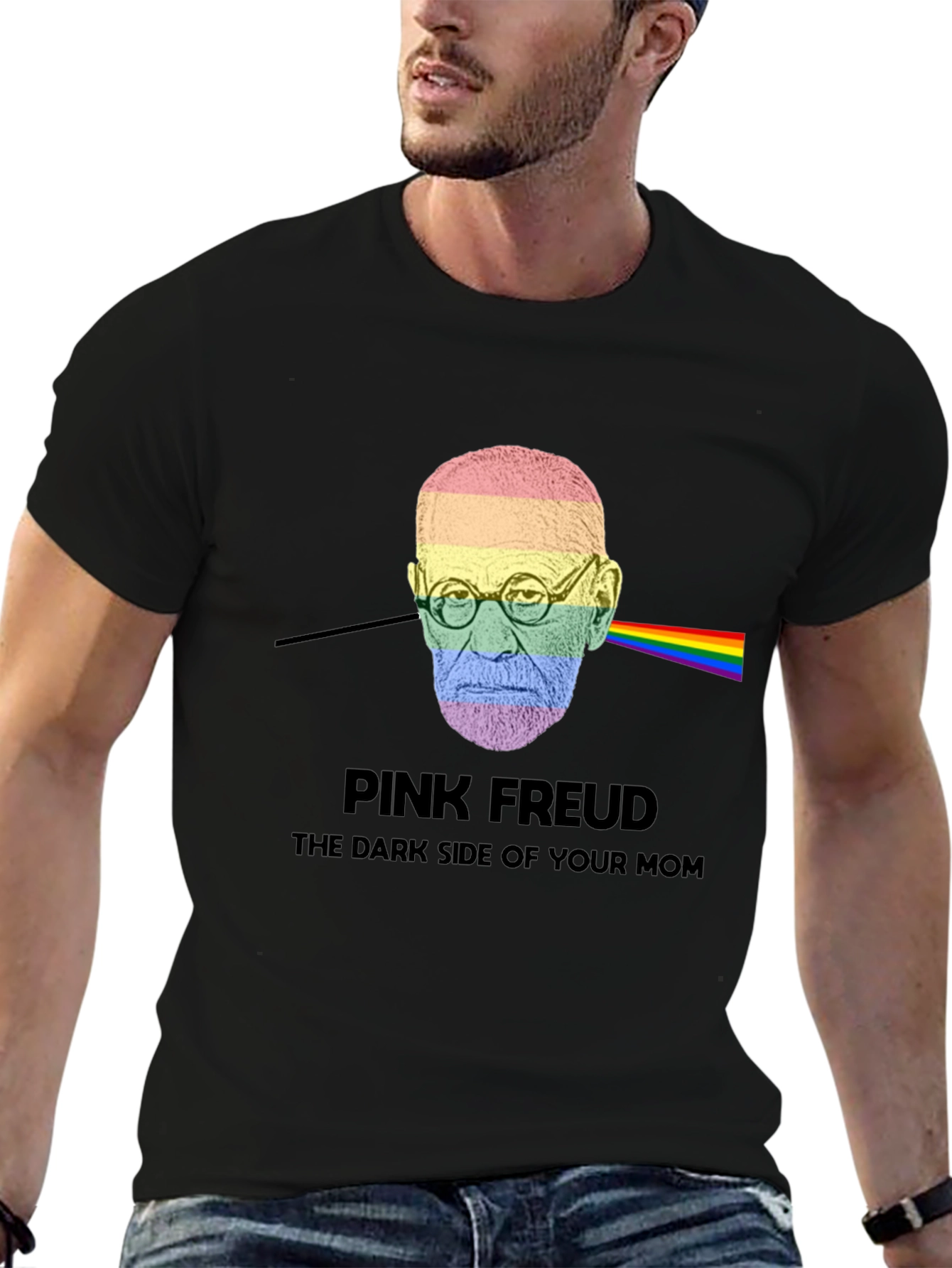 Pink Freud Dark Side T-Shirt