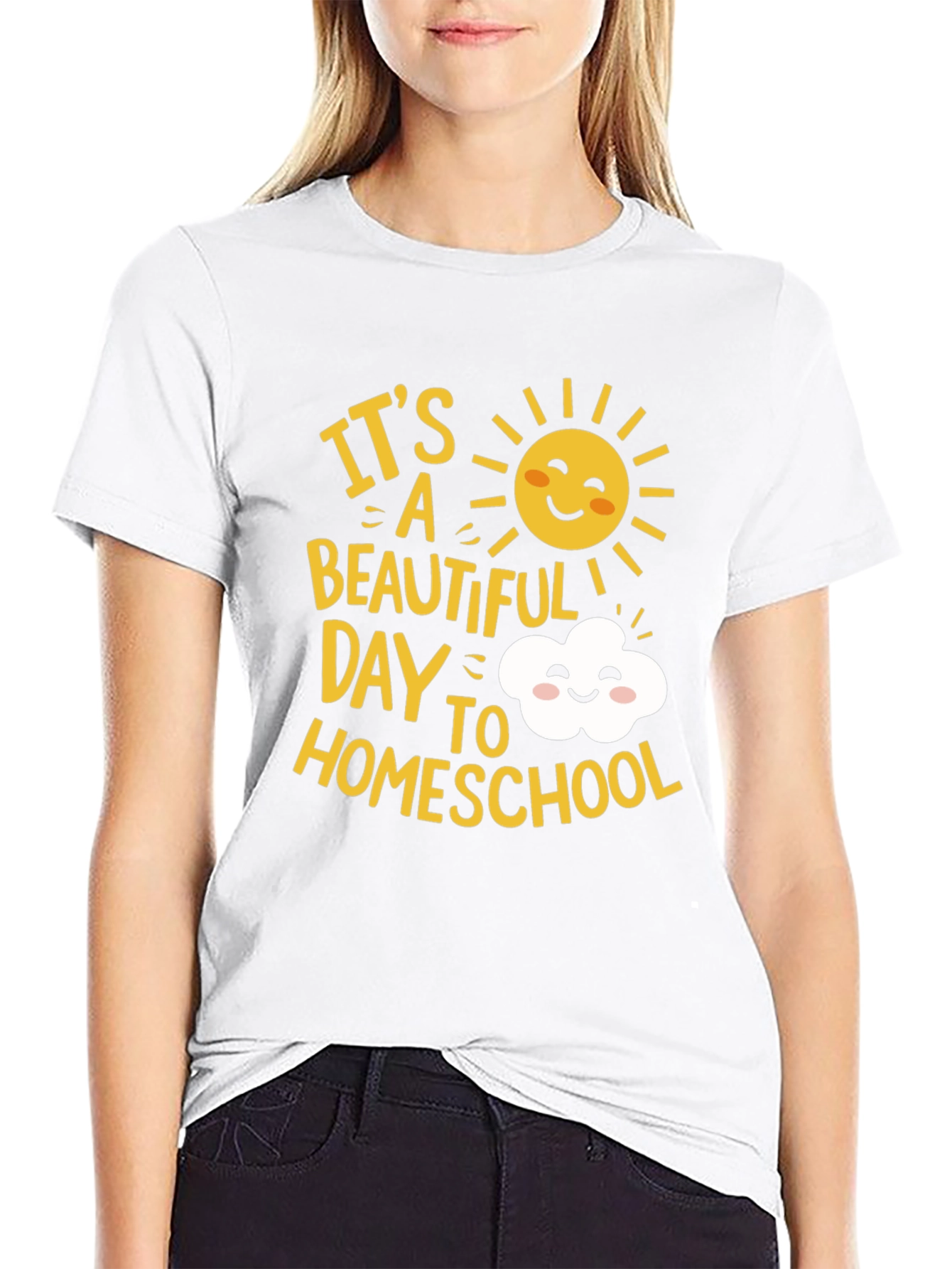Its a Beautiful Day to Homeschool Graphic Tee