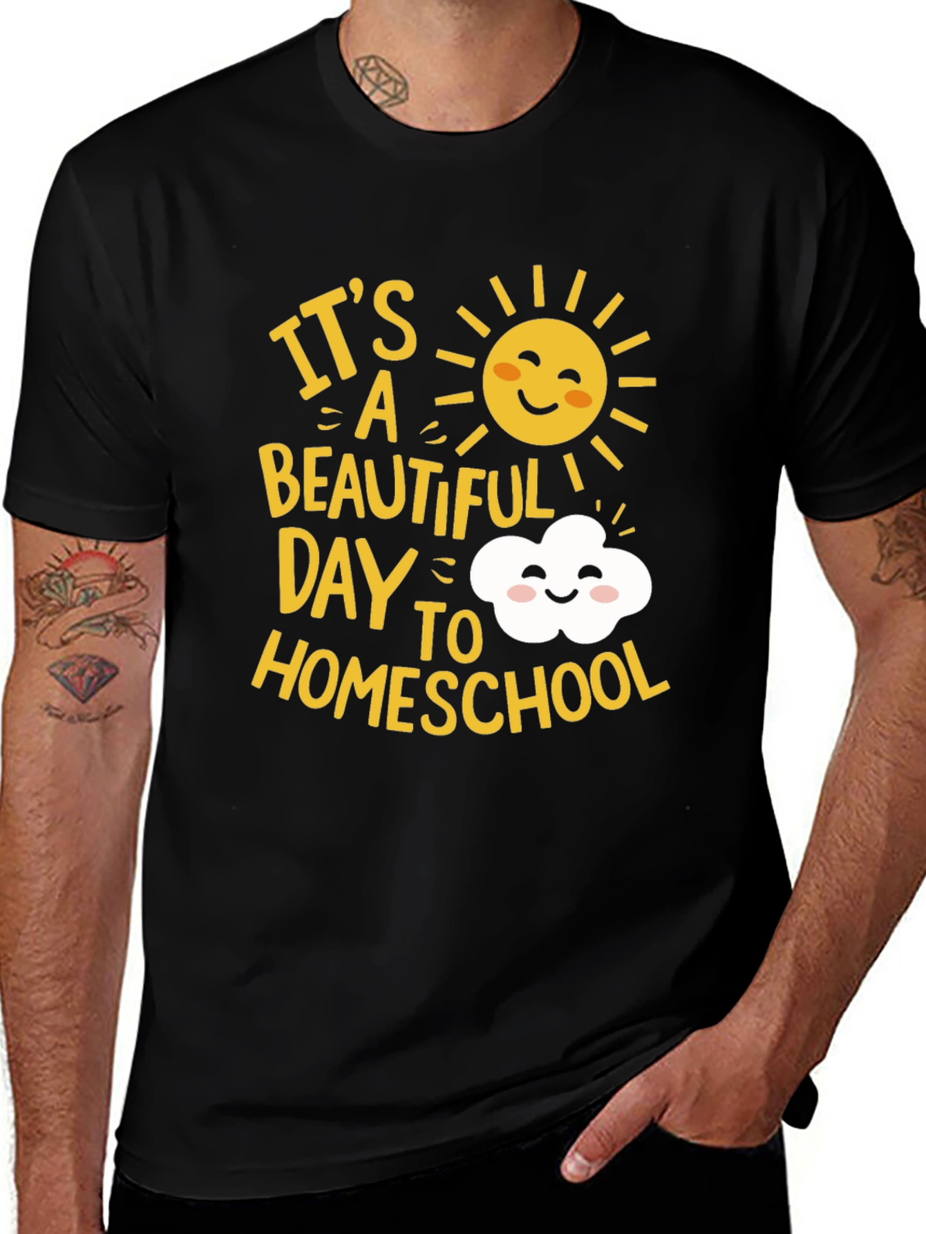 Its a Beautiful Day to Homeschool Graphic Tee