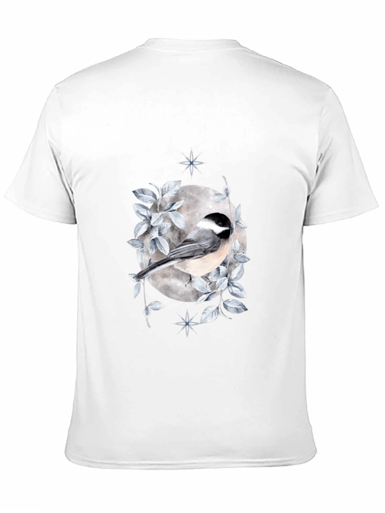 Bird & Moon Graphic T-Shirt