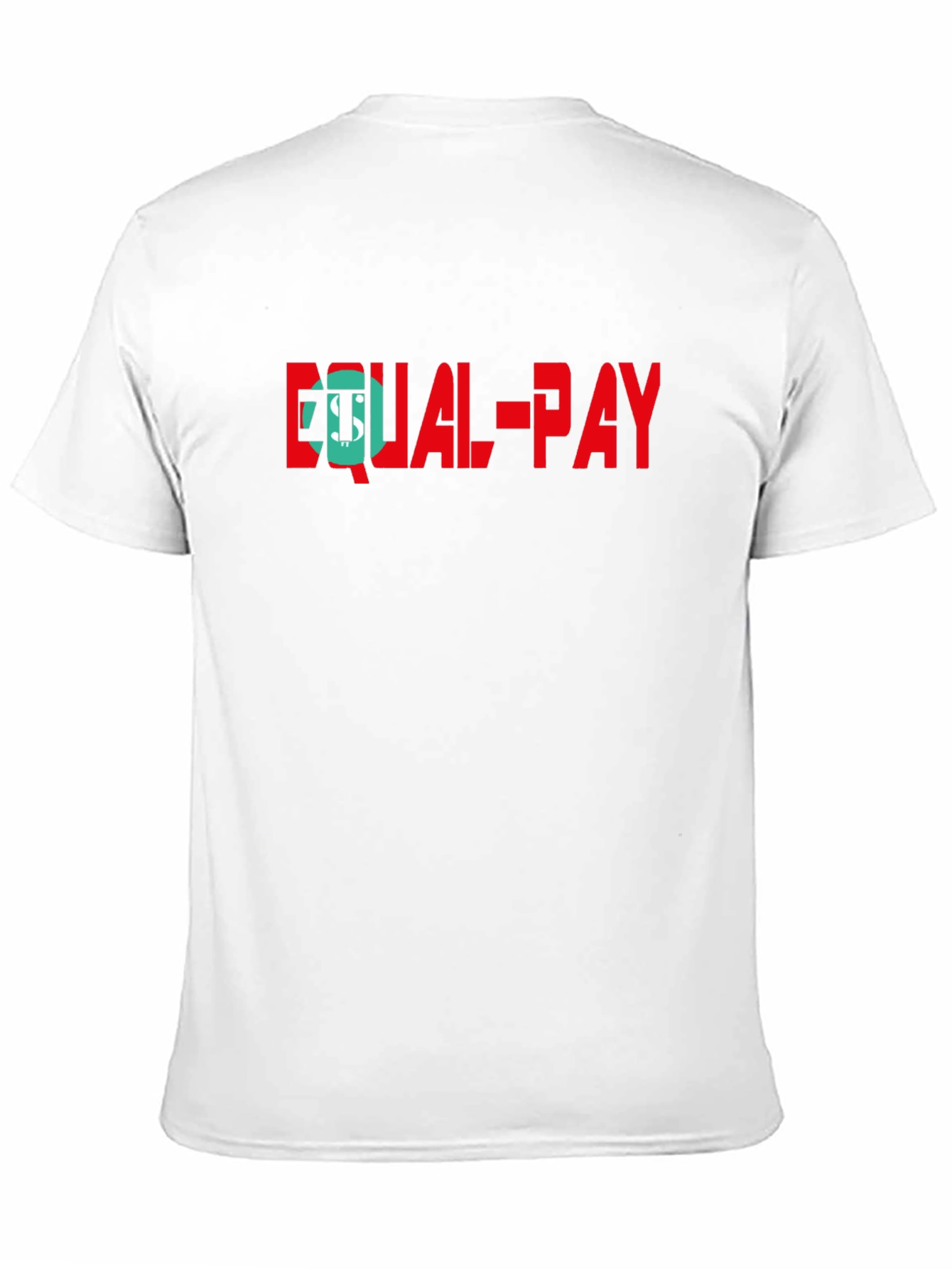 Equal Pay Graphic Tee - Mens Black Cotton T-Shirt
