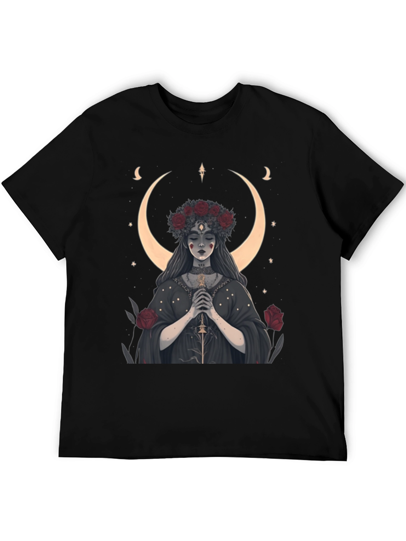 Mystic Moon Goddess Graphic Tee