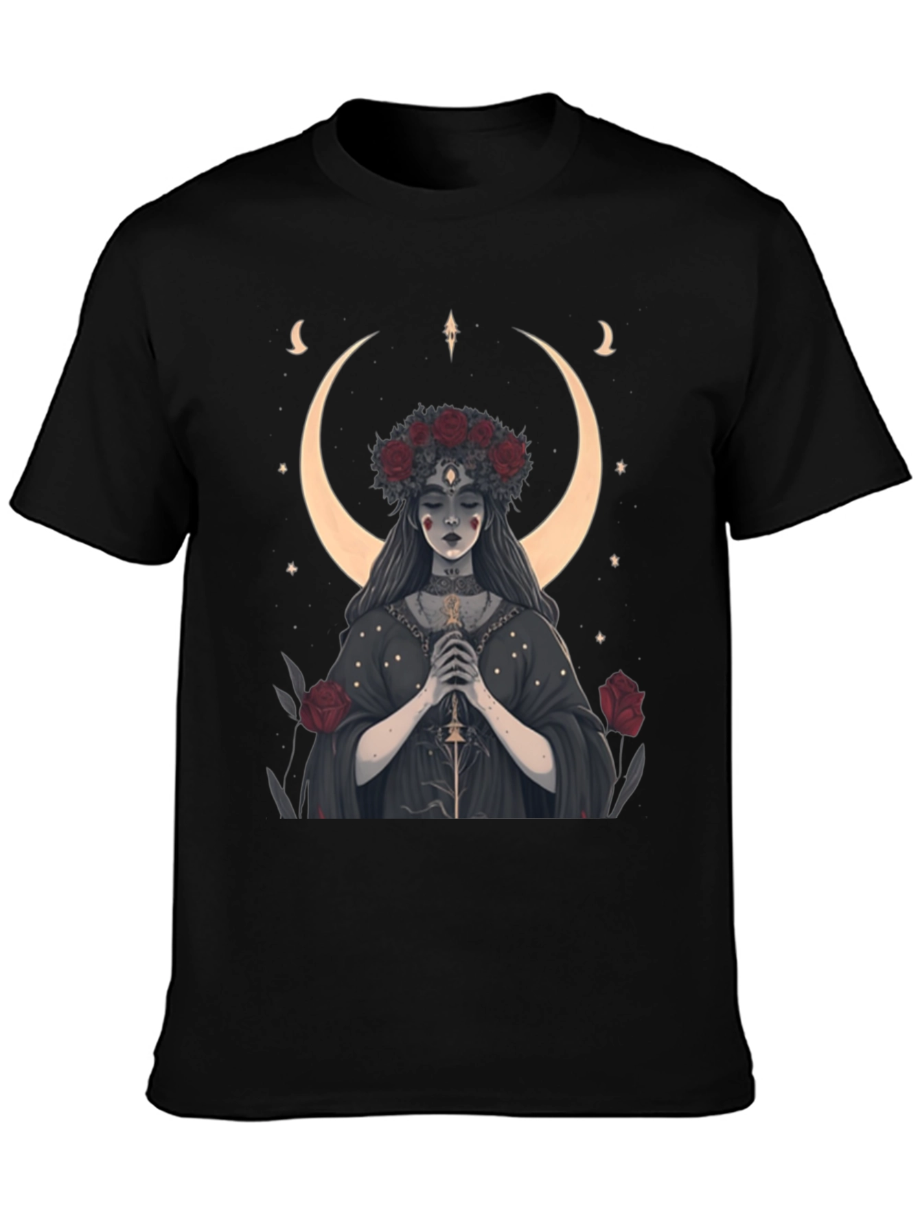 Mystic Moon Goddess Graphic Tee