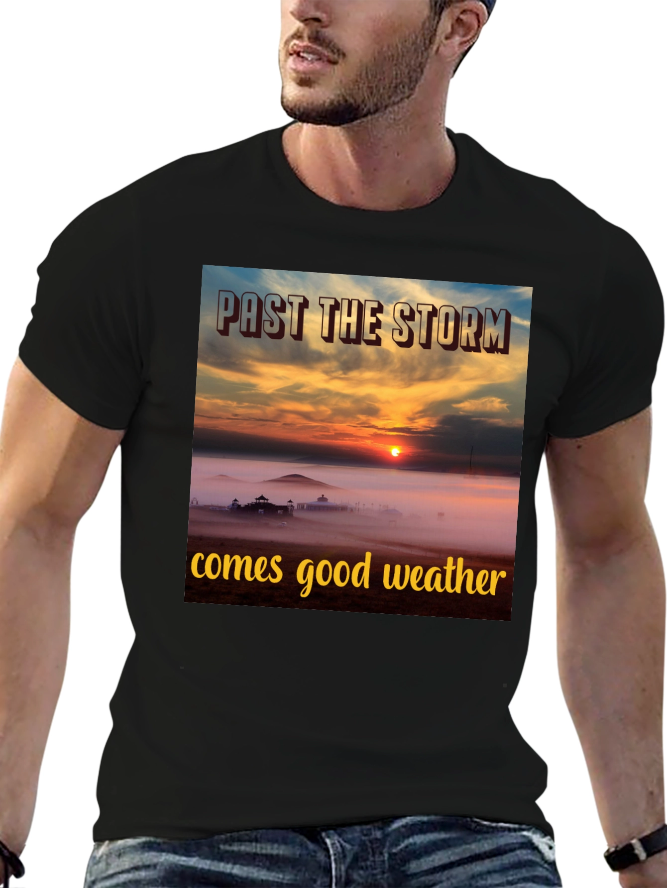 Past the Storm Graphic T-Shirt