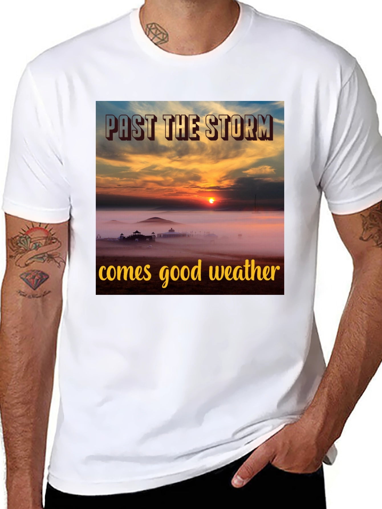 Past the Storm Graphic T-Shirt