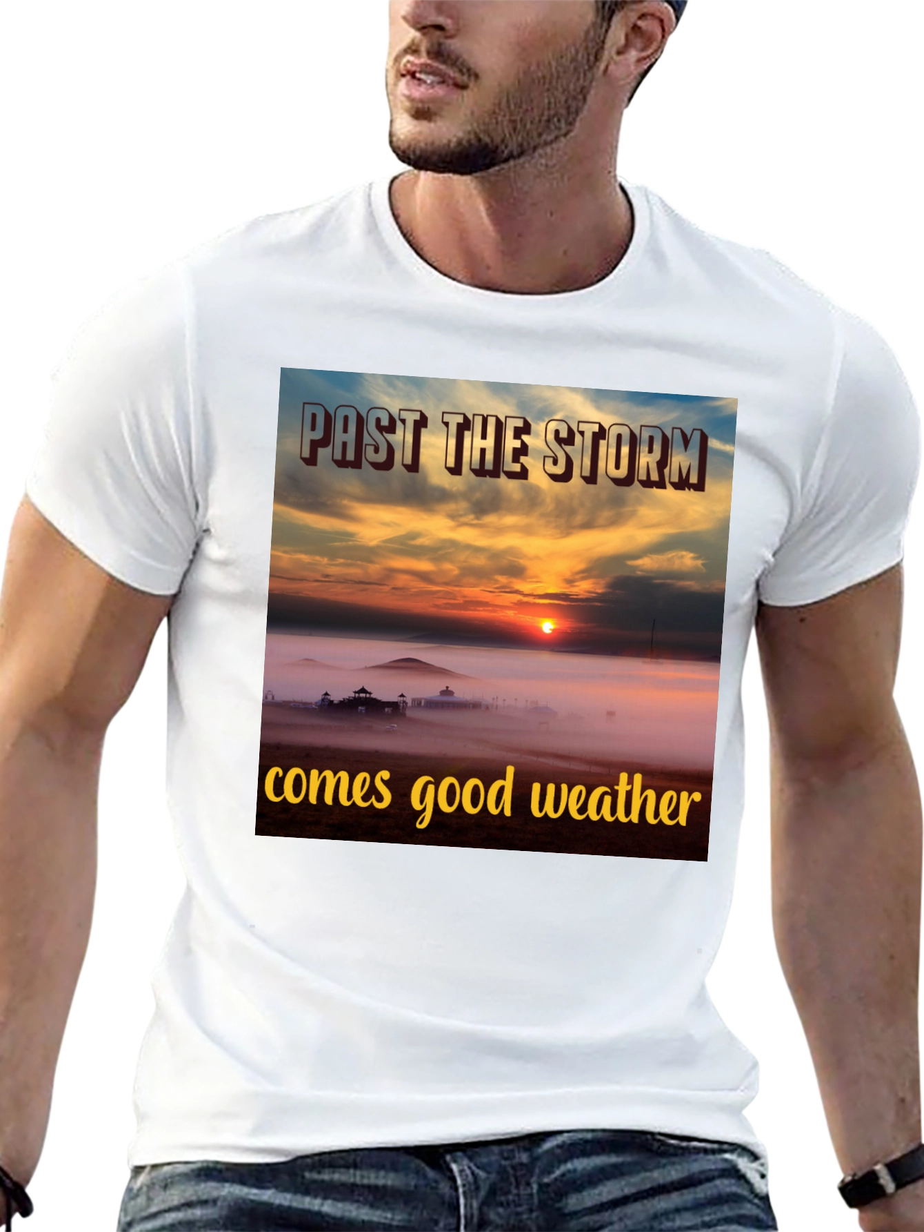 Past the Storm Graphic T-Shirt