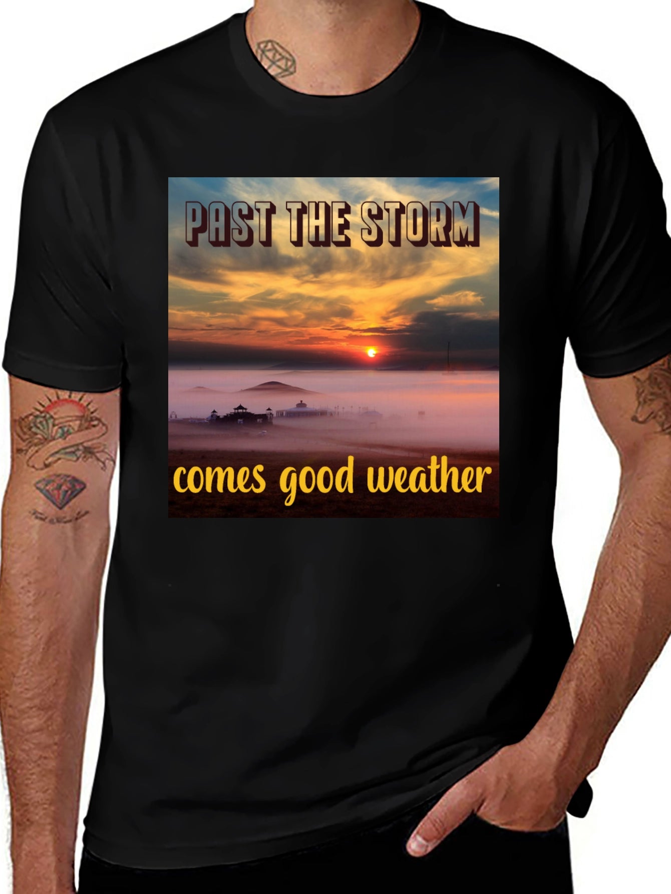 Past the Storm Graphic T-Shirt
