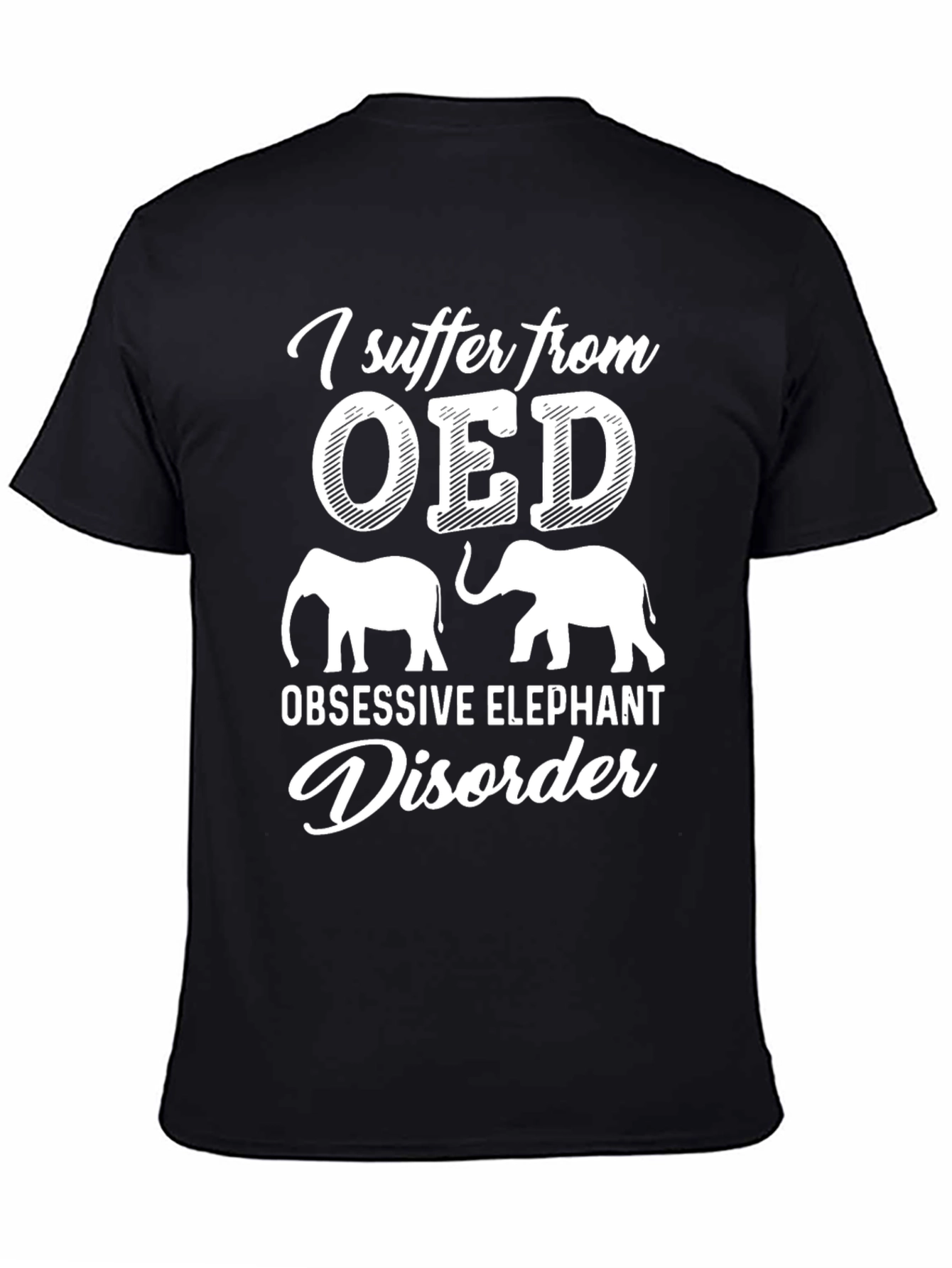 Obsessive Elephant Disorder Graphic T-Shirt