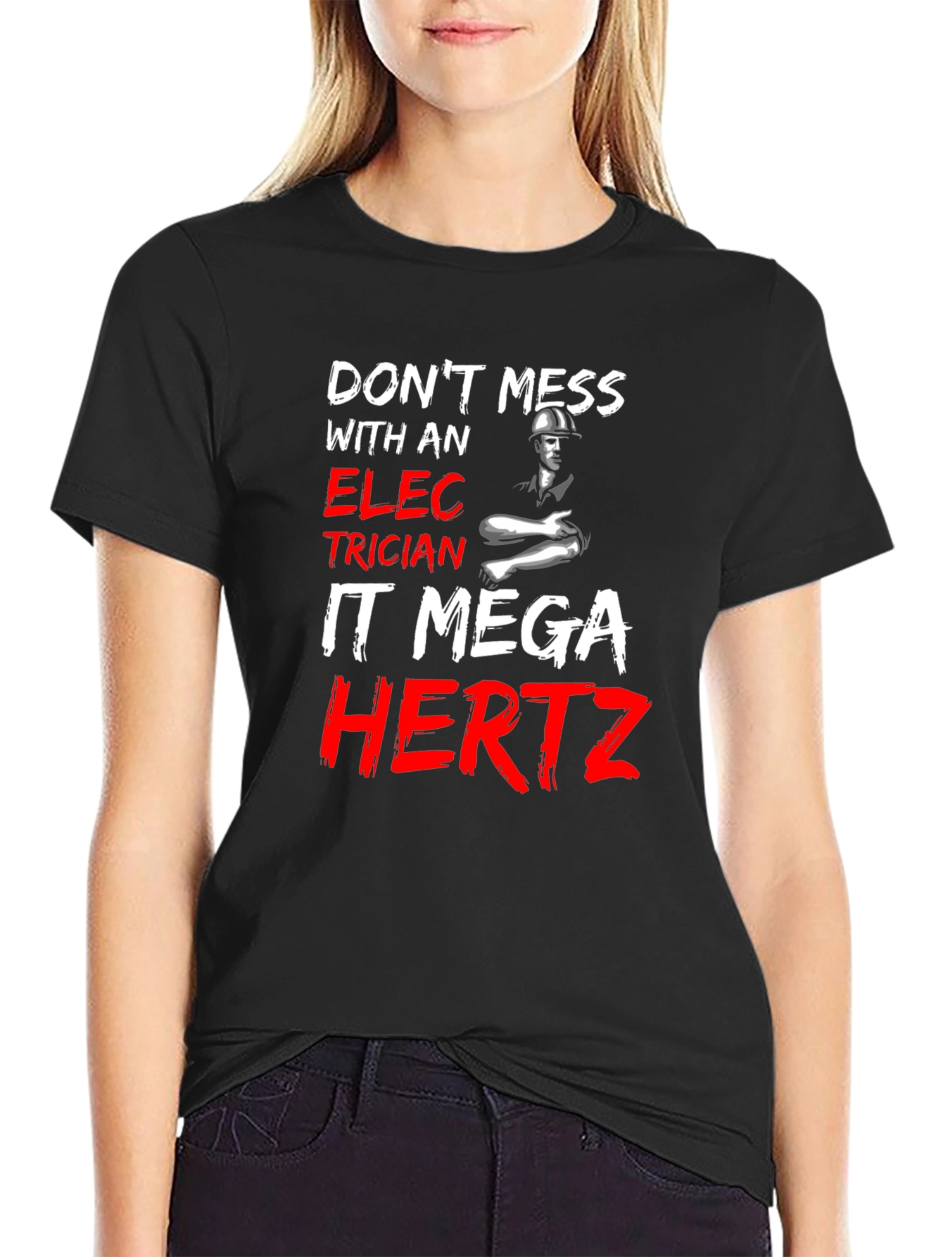 Electrician Mega Hertz T-Shirt