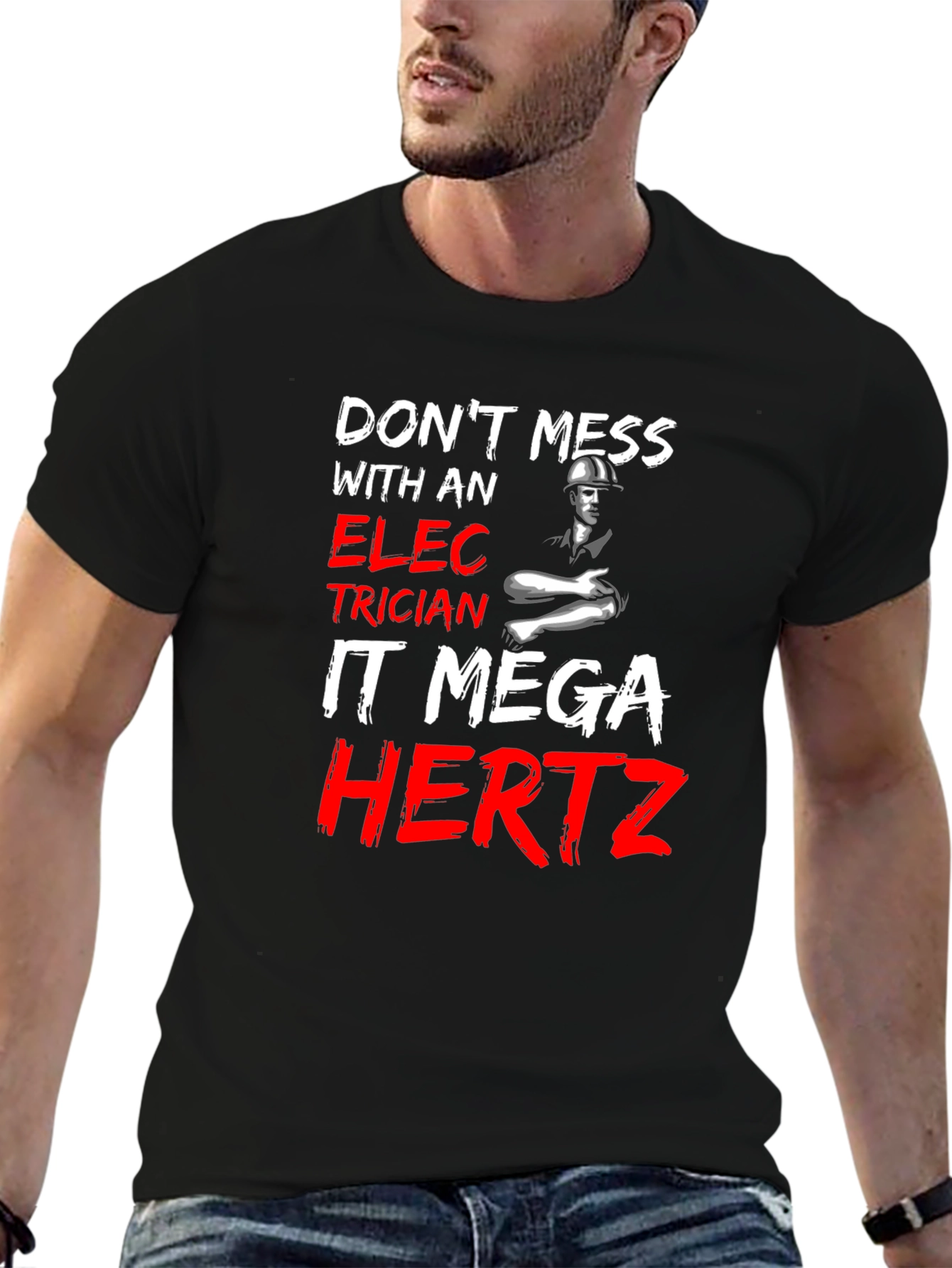 Electrician Mega Hertz T-Shirt