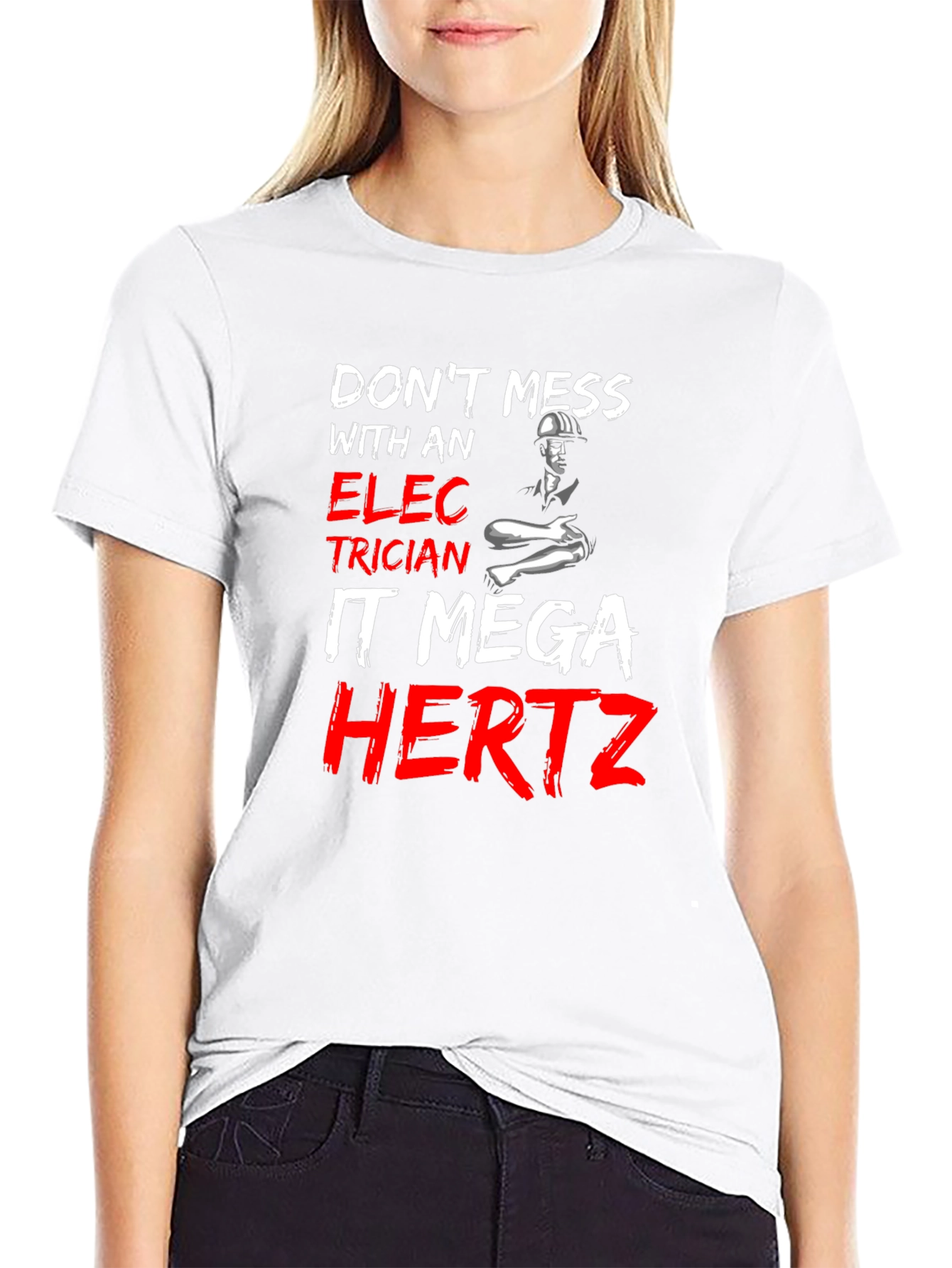 Electrician Mega Hertz T-Shirt