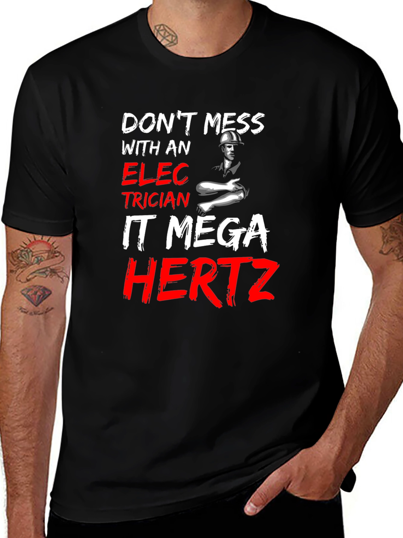 Electrician Mega Hertz T-Shirt