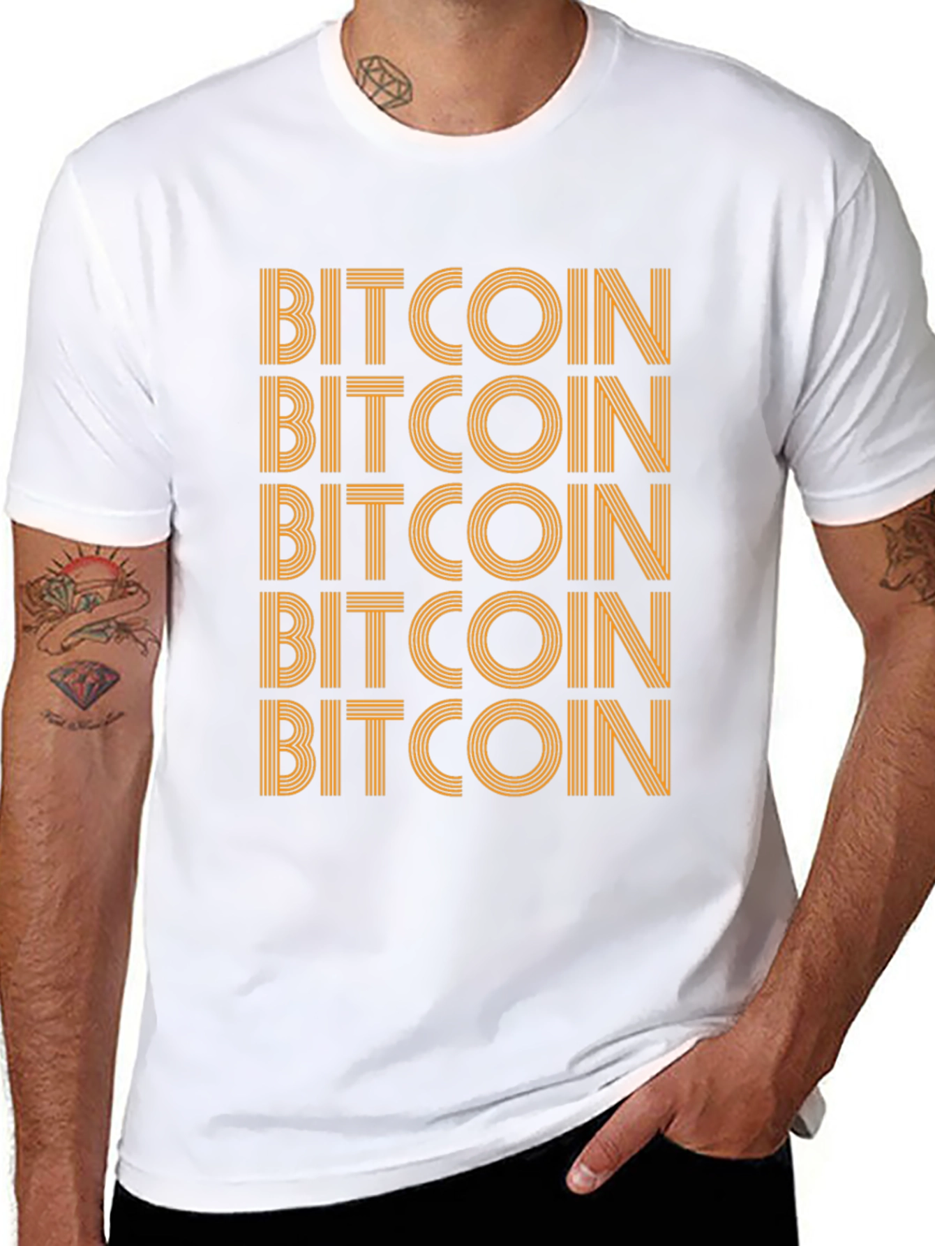 Bitcoin Graphic Tee - Crypto Style