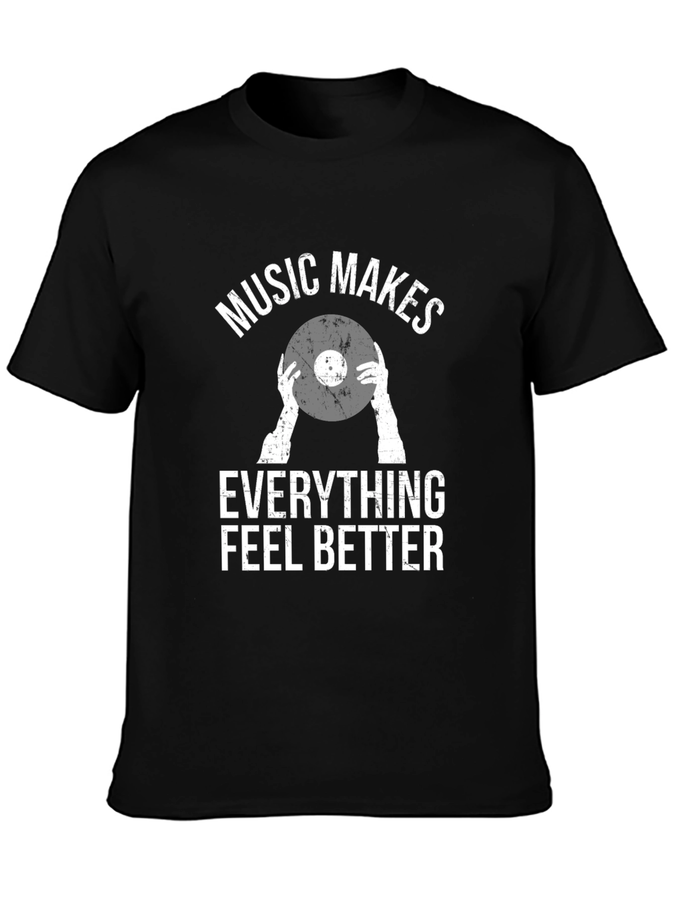 Music Makes Everything Better Graphic T-Shirt