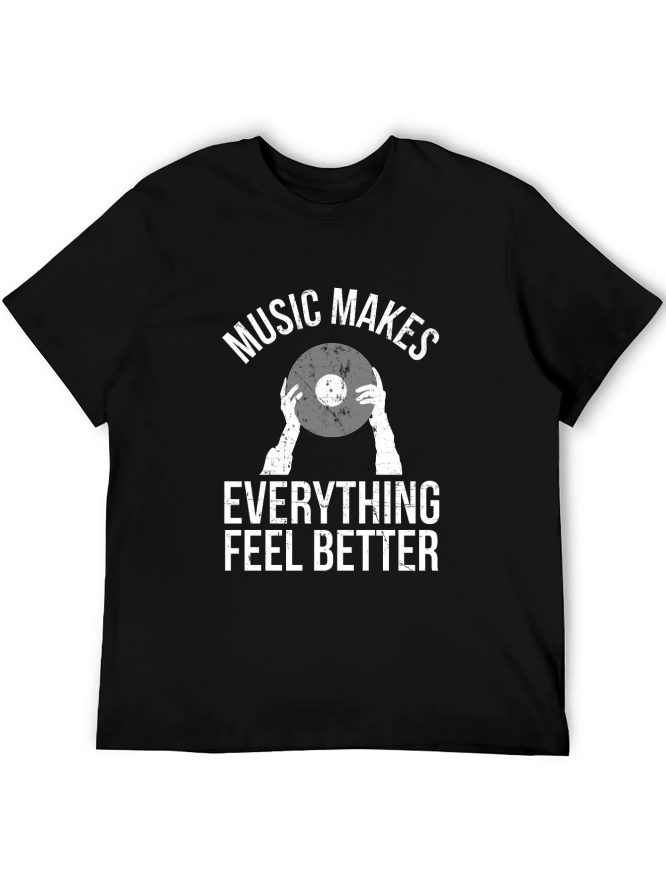 Music Makes Everything Better Graphic T-Shirt