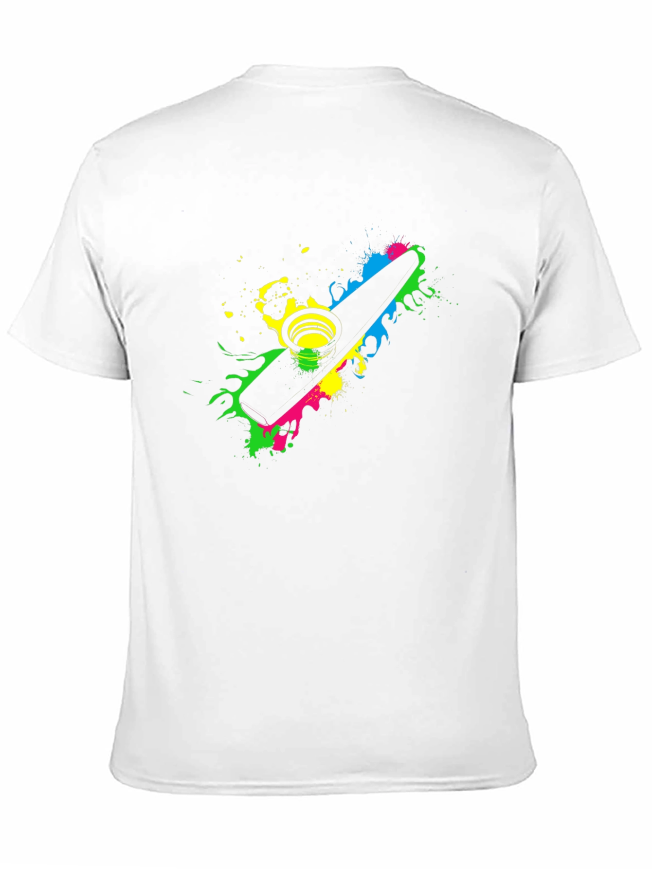 Kazoo Splatter Graphic T-Shirt - Music Lover Tee