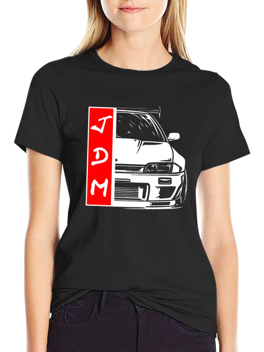 JDM Car Graphic Tee - Black
