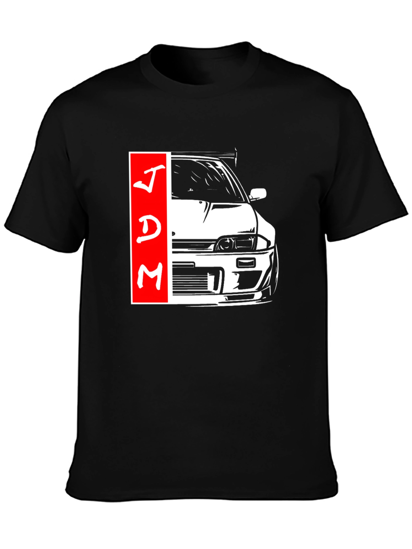 JDM Car Graphic Tee - Black