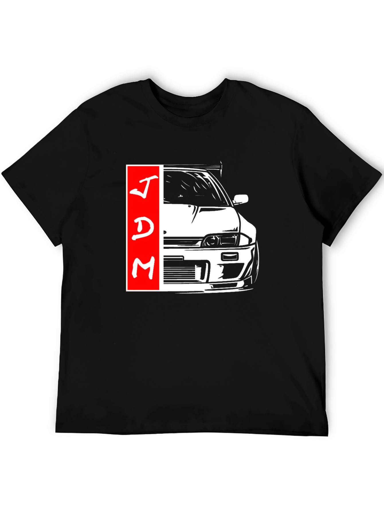 JDM Car Graphic Tee - Black