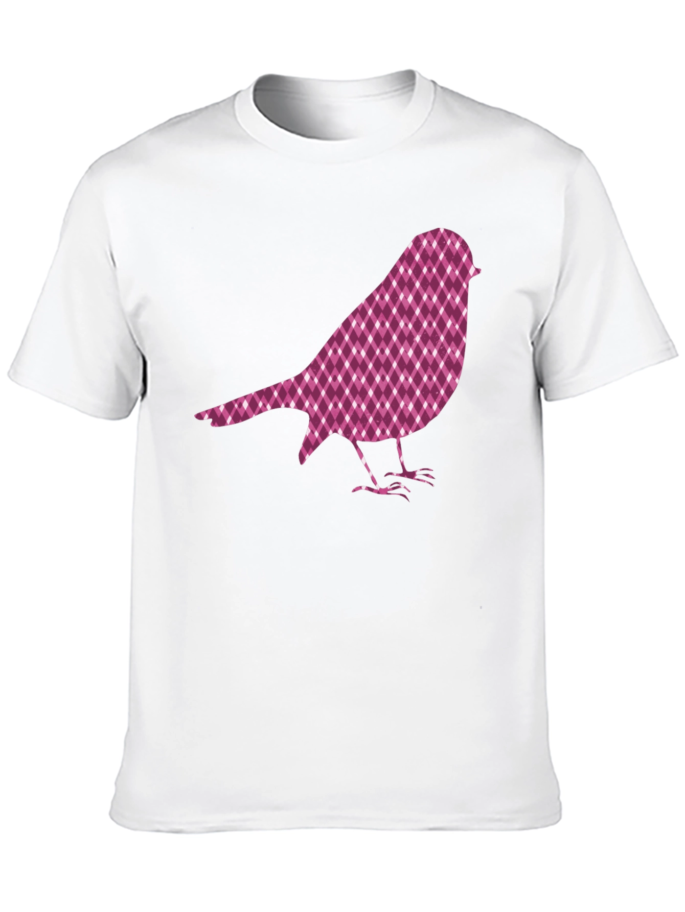 Bird Graphic Tee - Black Cotton Blend