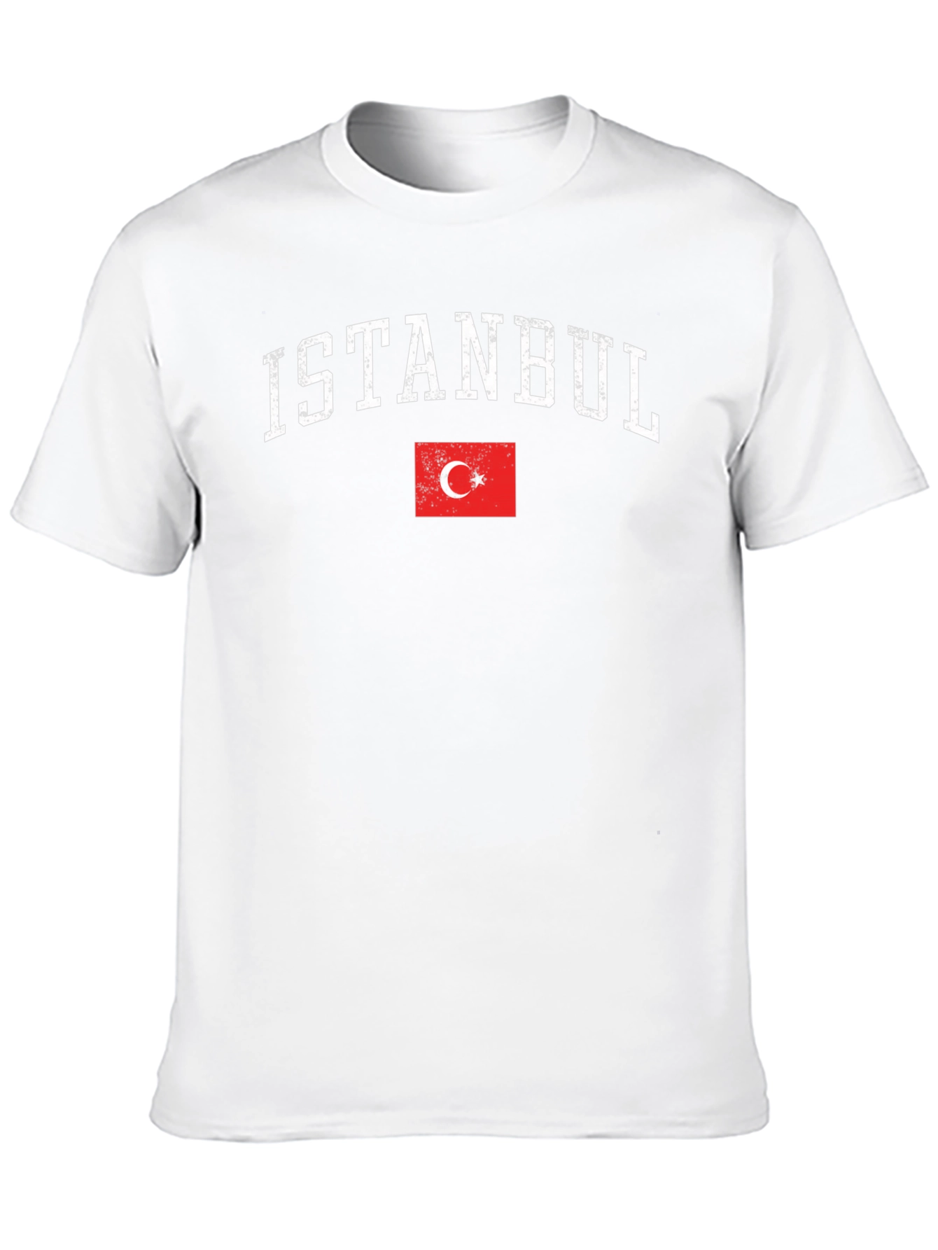 Istanbul Turkey Flag Graphic T-Shirt