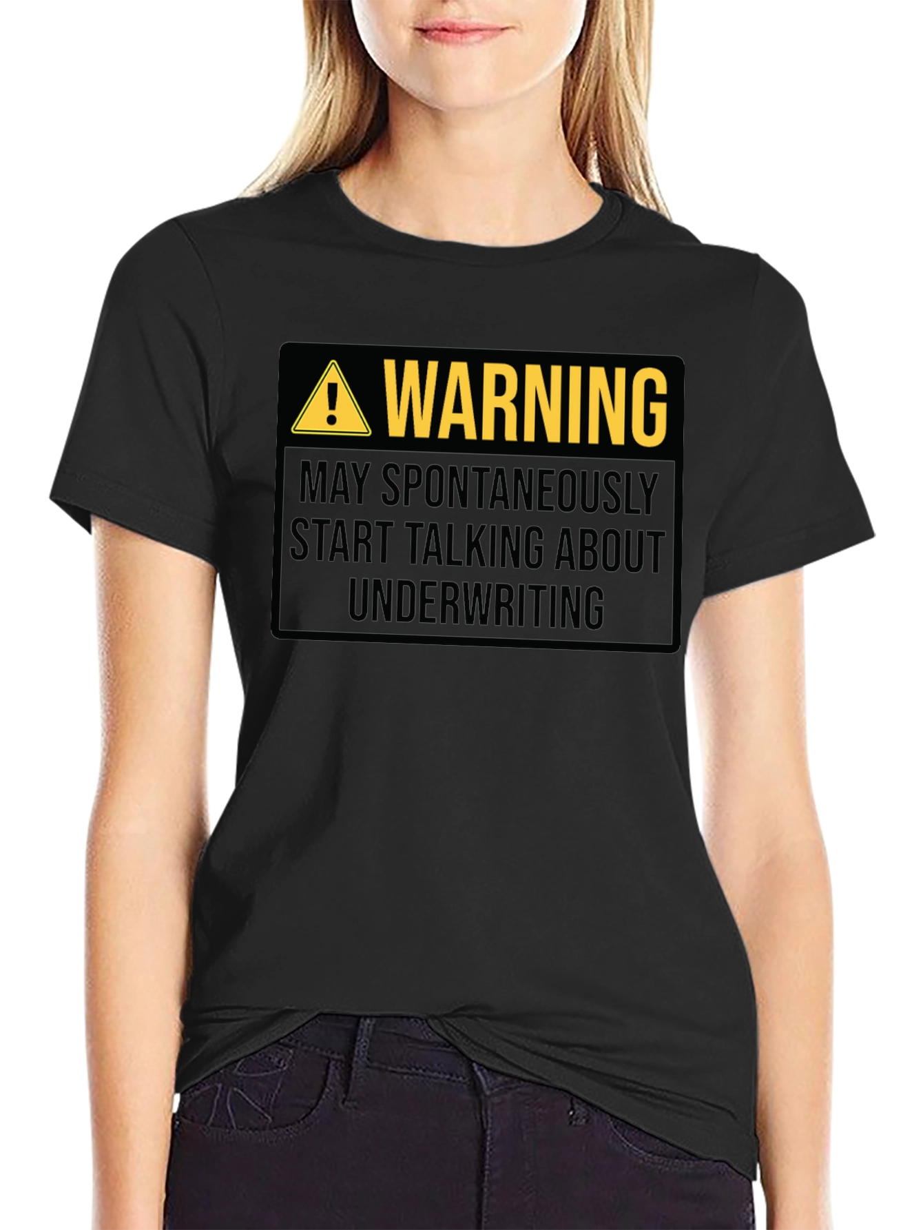 Warning Underwriting T-Shirt